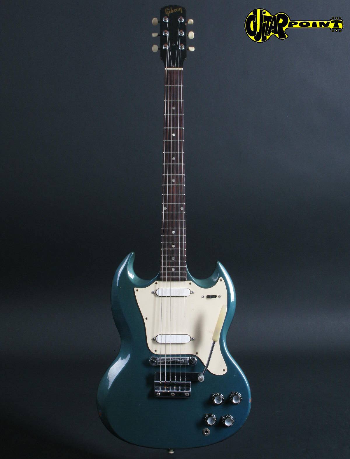 1967 Gibson SG Melody Maker – Pelham Blue – GuitarPoint