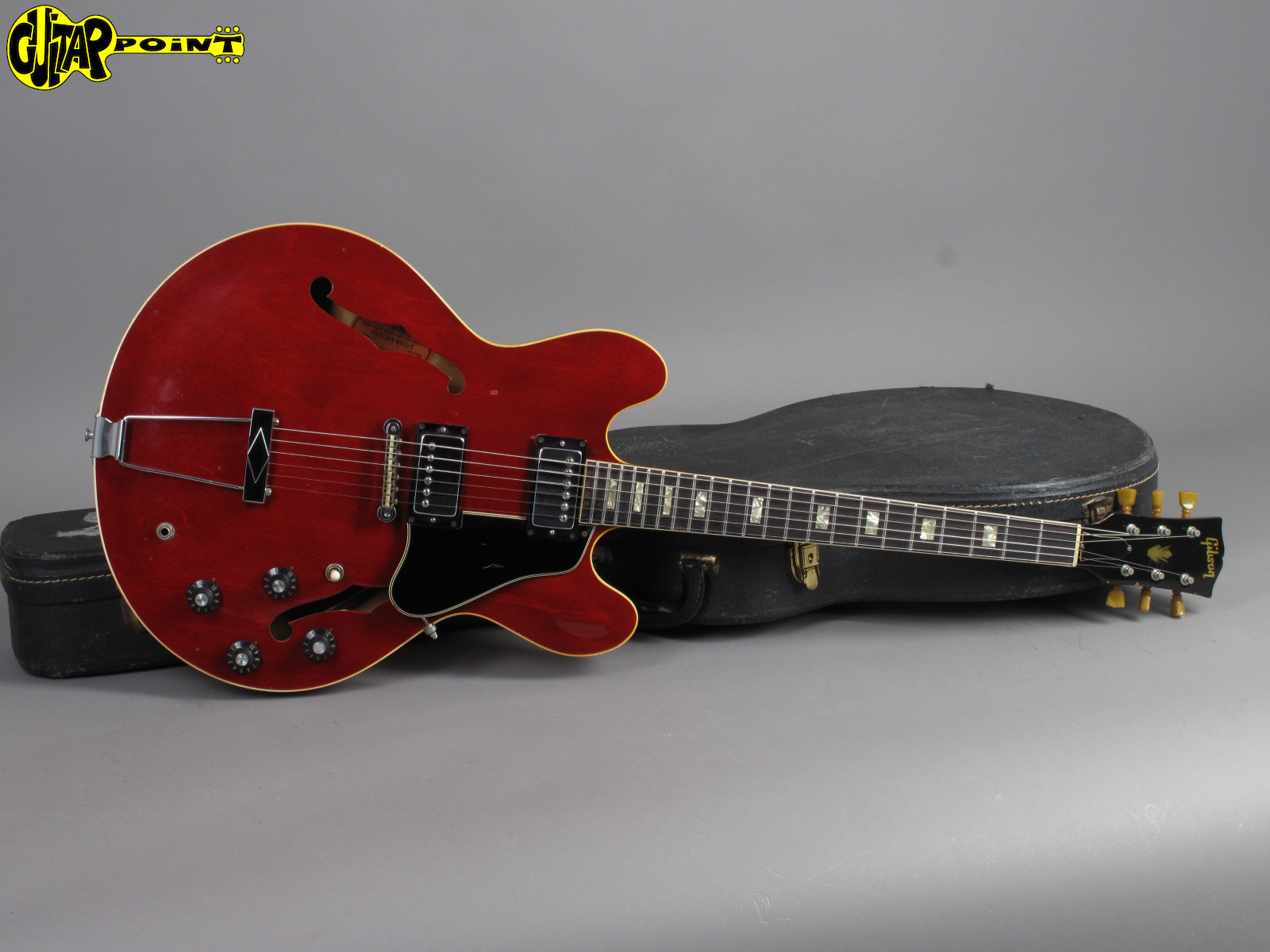 1968 Gibson ES-335 TDC – Cherry – GuitarPoint