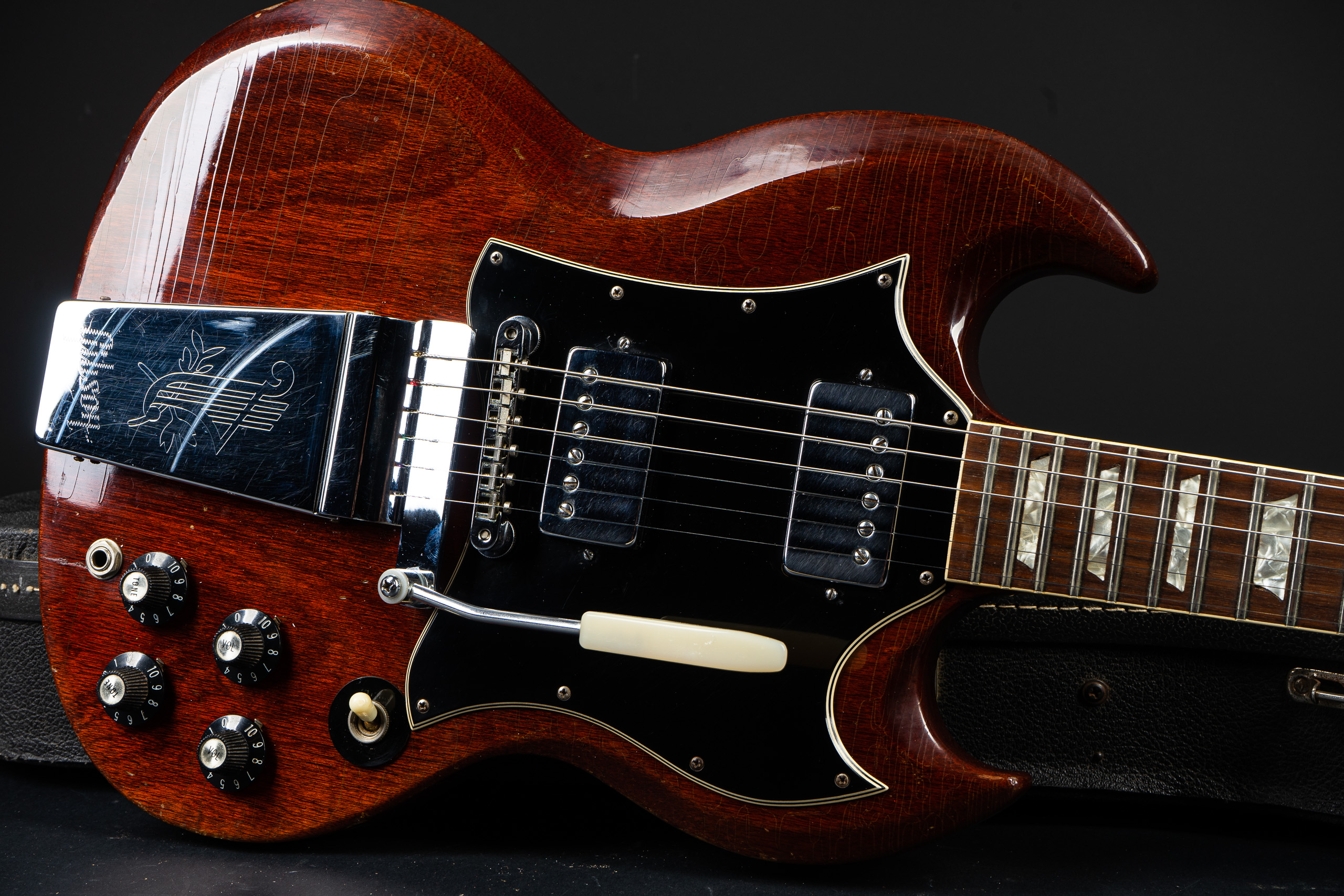 1968 Gibson SG Standard – Cherry – GuitarPoint