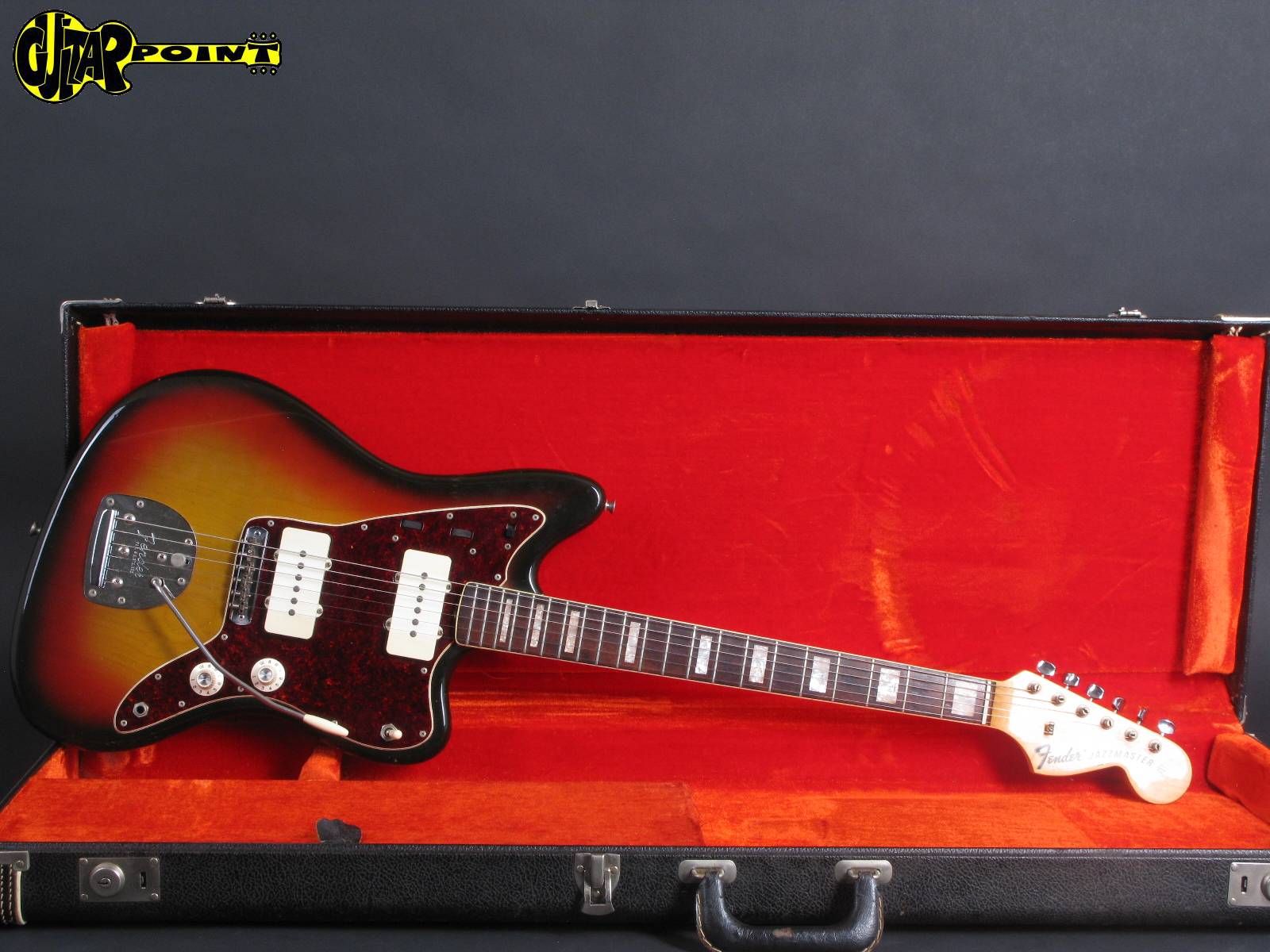 1969 Fender Jazzmaster – 3-tone Sunburst – GuitarPoint