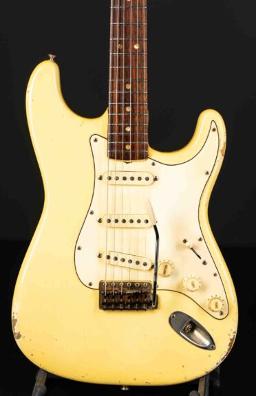 1969 Fender Stratocaster - Olympic White (Refin)
