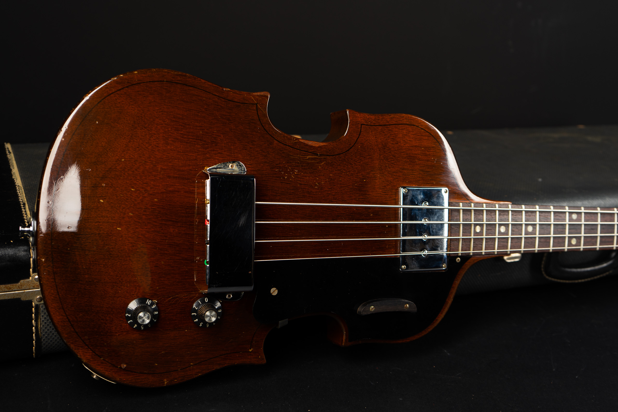 1969 Gibson EB-1 Violin Bass - Natural - GuitarPoint