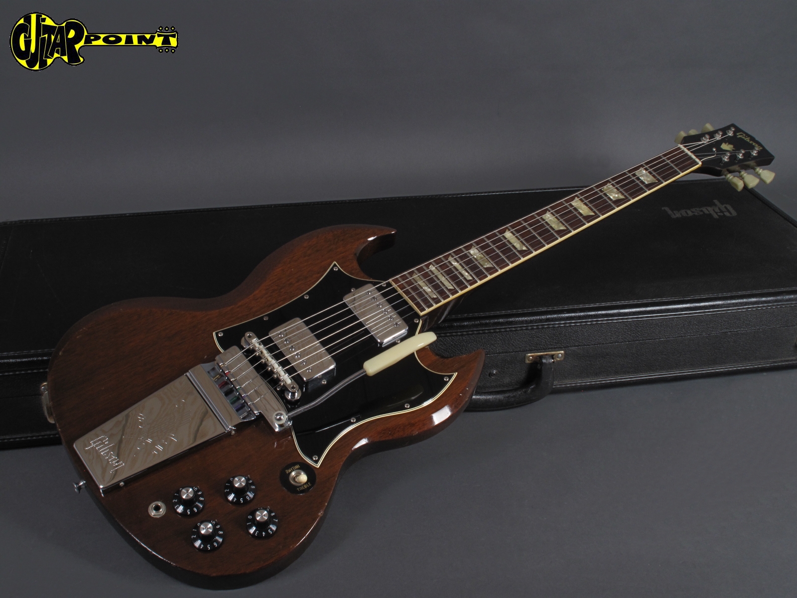 1970 gibson sg standard walnut