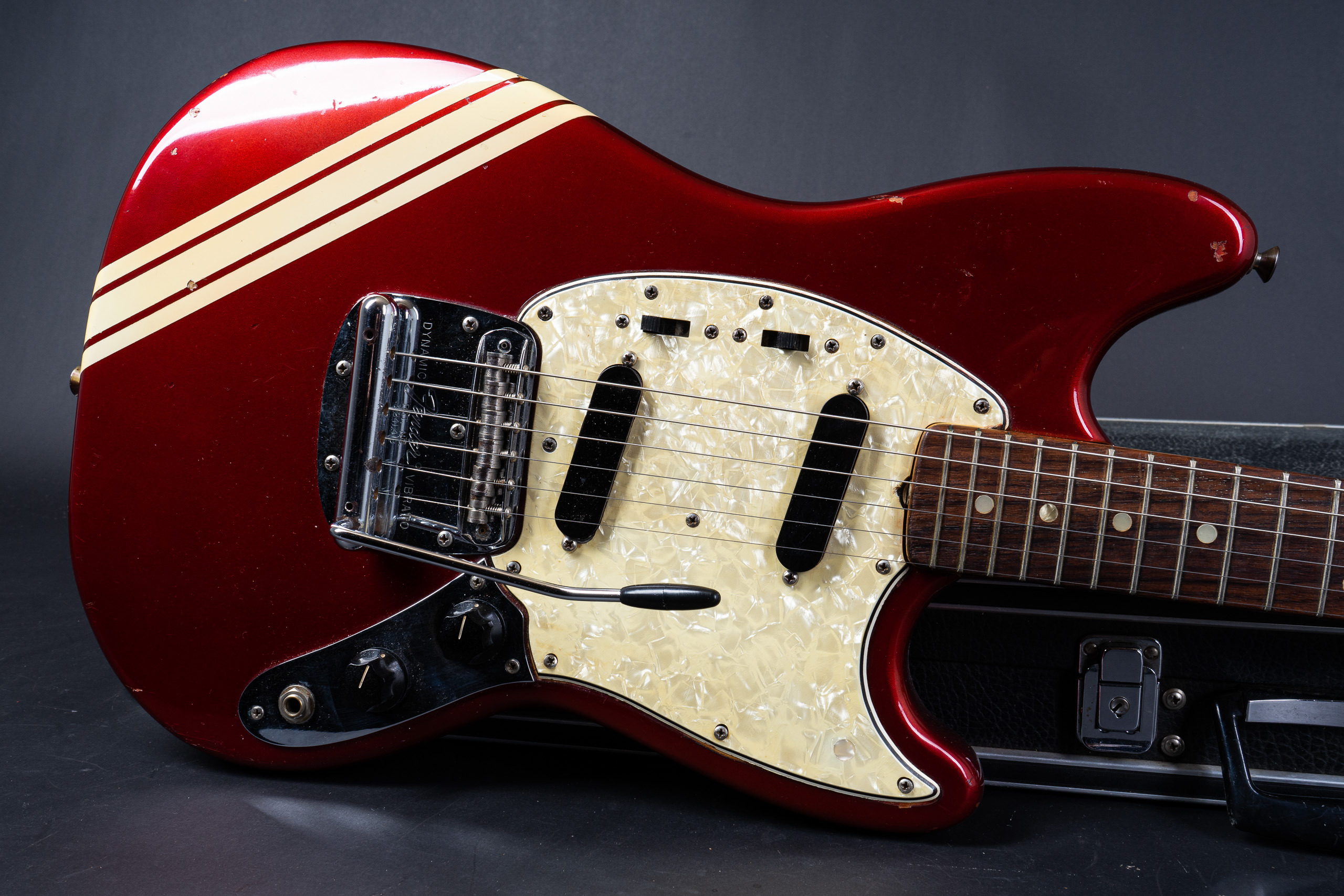 1971 Fender Mustang - Competition Red - GuitarPoint
