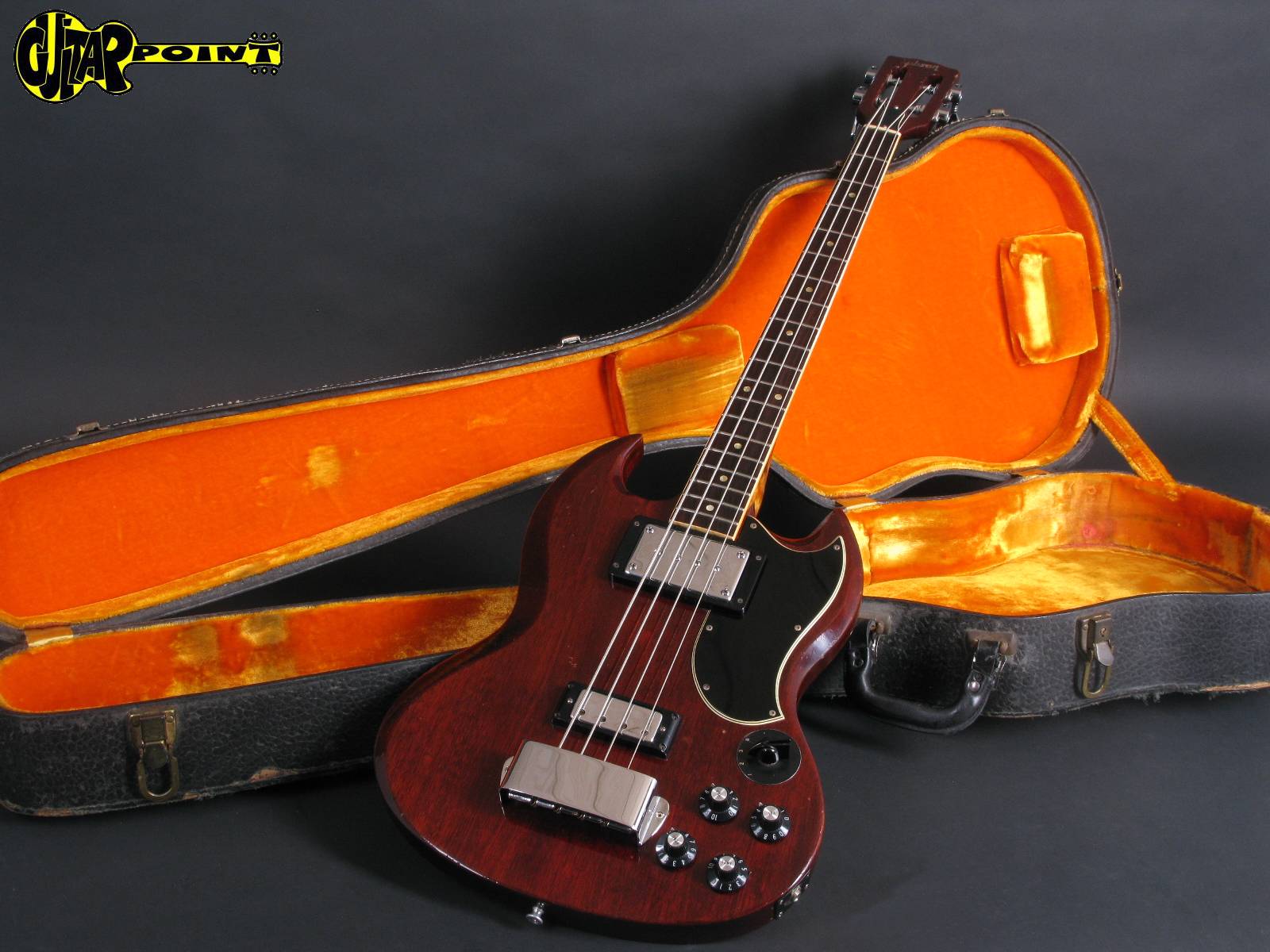 1971 Gibson Eb 3 Bass Cherry Guitarpoint 