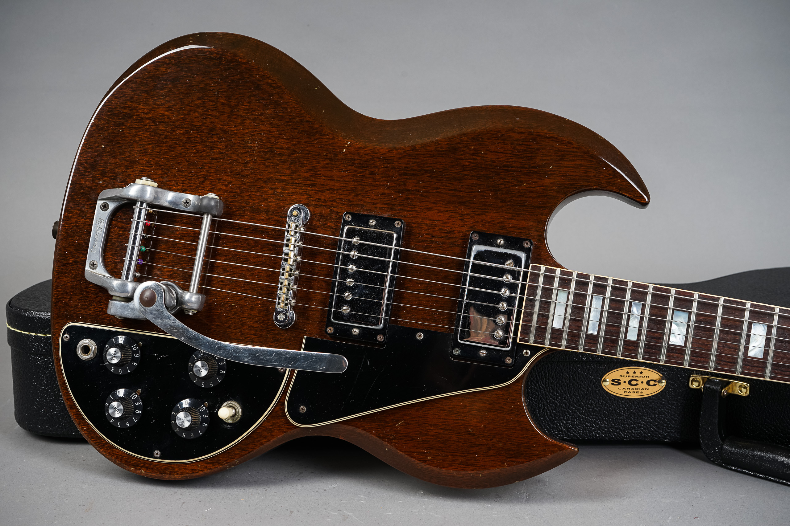 1971 Gibson SG Deluxe - Walnut - GuitarPoint