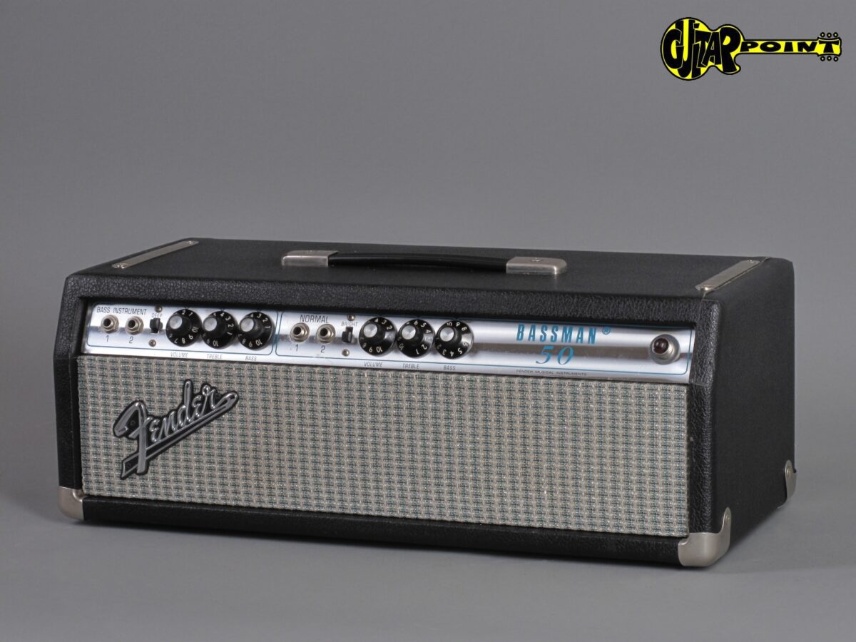 1972 Fender Bassman 50Watt Export version ! GuitarPoint