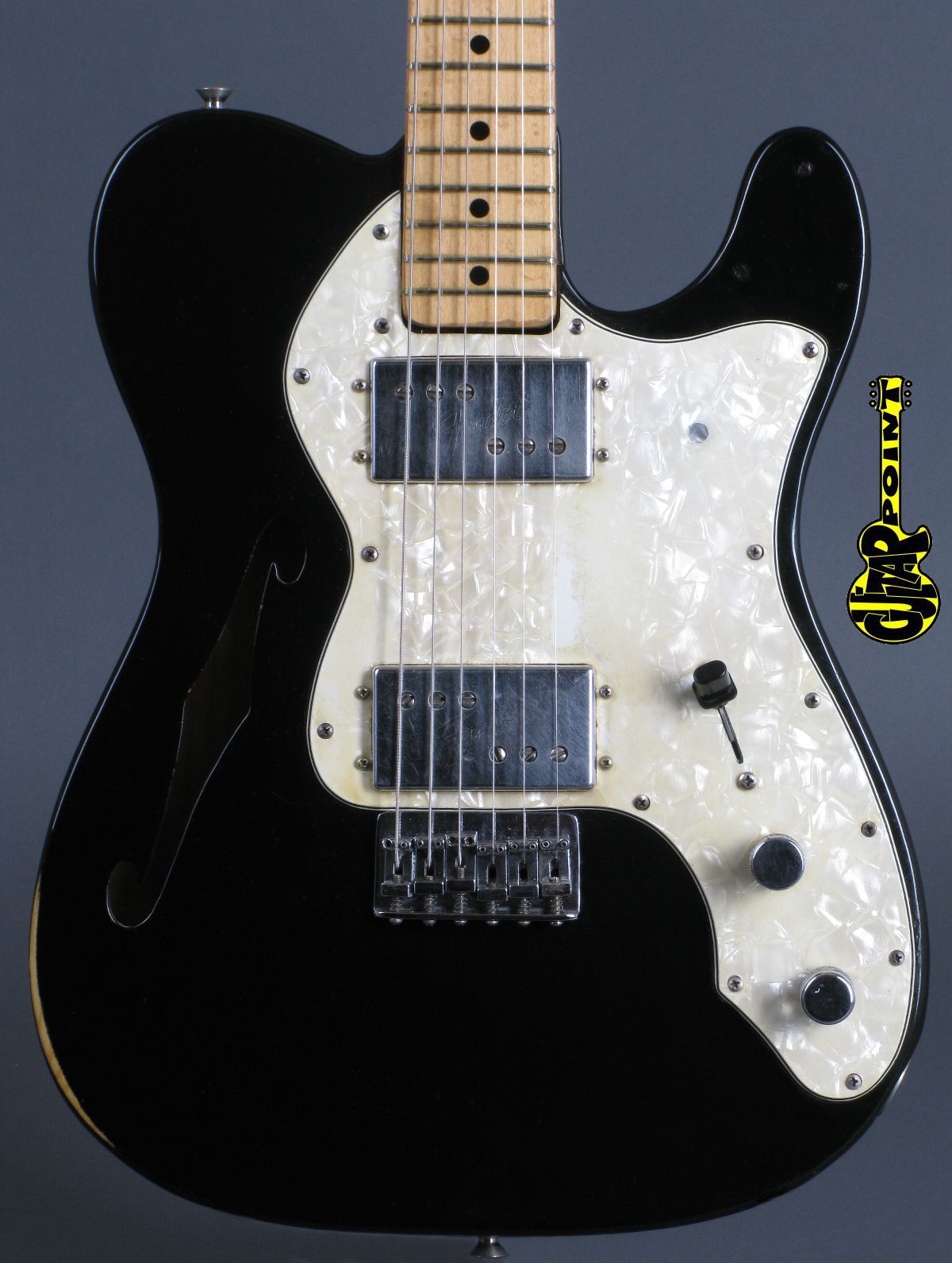 fender telecaster thinline black