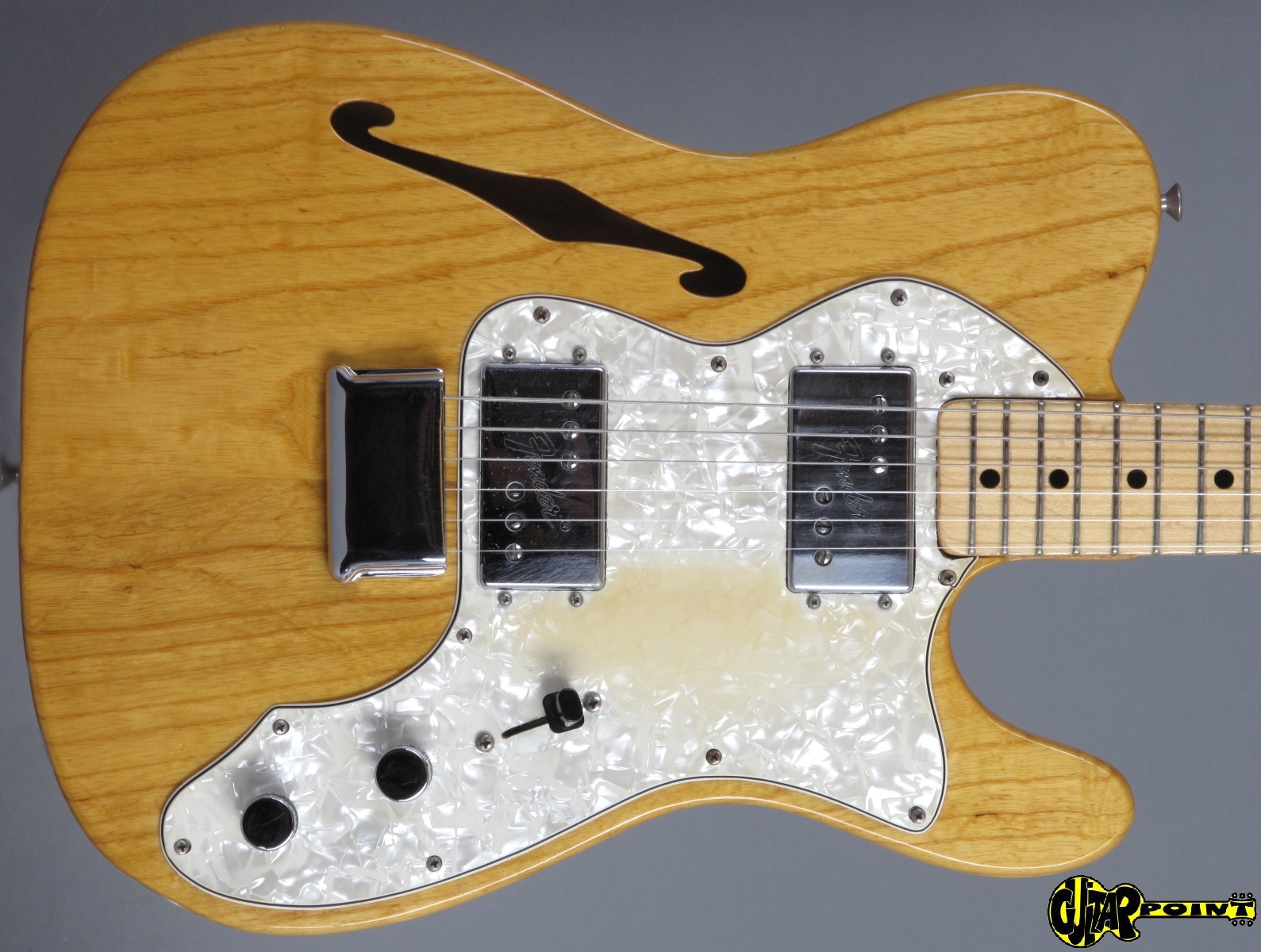 1972 Fender Telecaster Thinline II – Natural ..lightweight ! – GuitarPoint