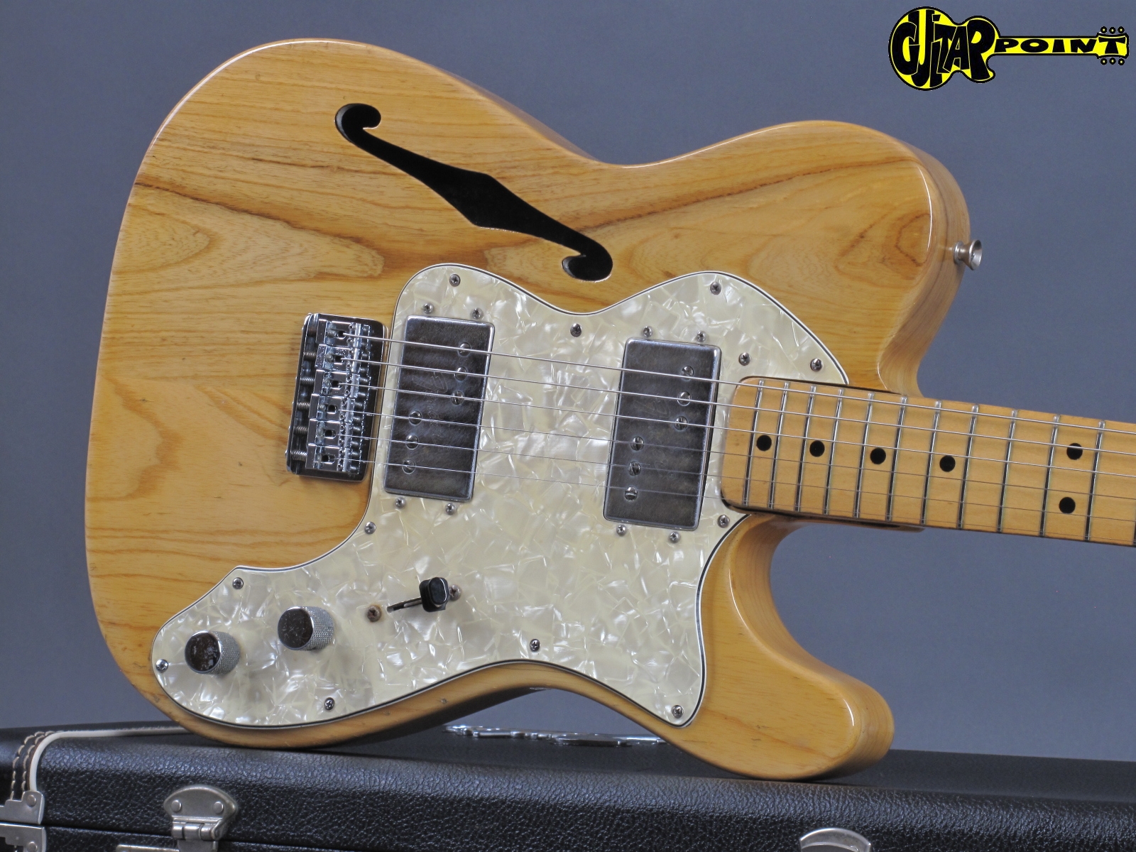 1972 Fender Telecaster Thinline Ii – Natural …only 3,02kg! – Guitarpoint