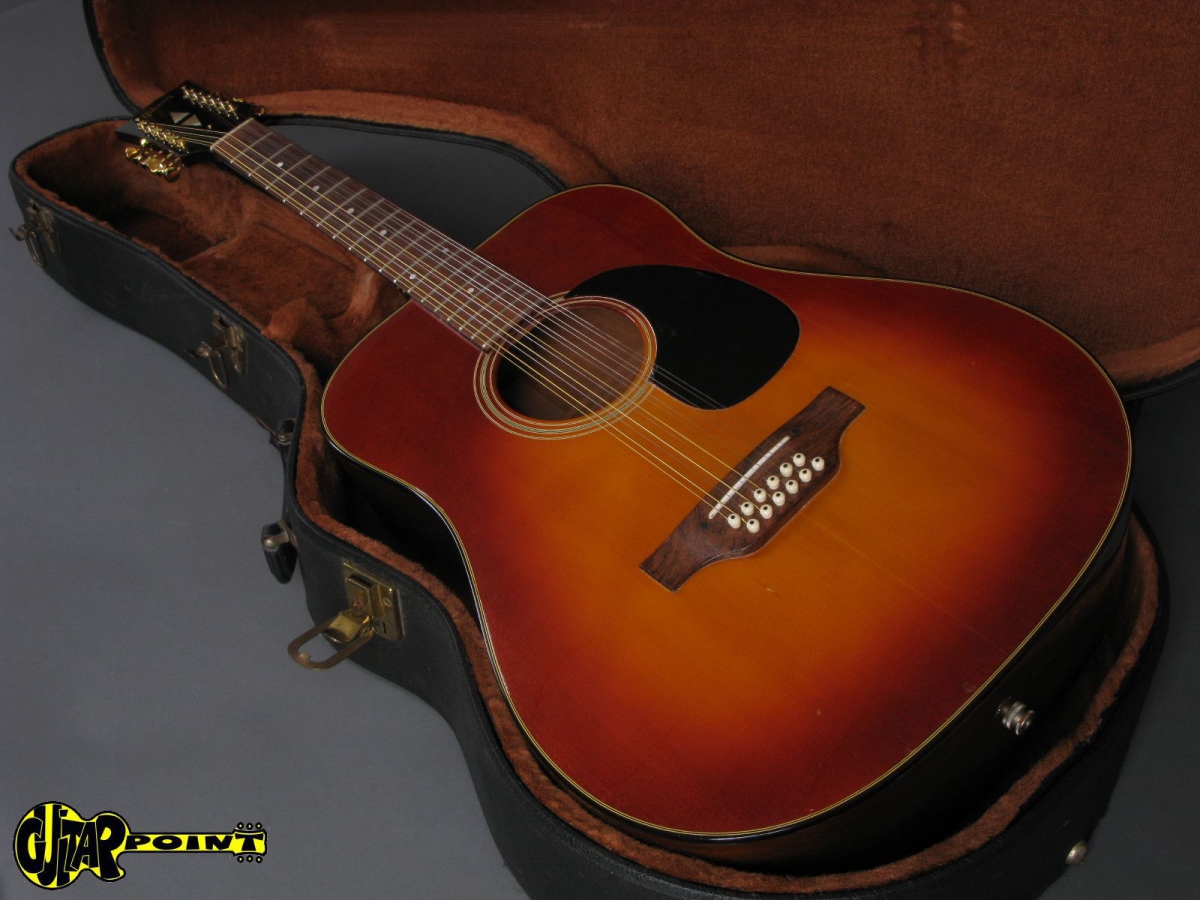 1972 Gibson B-45 12-string – Sunburst – GuitarPoint