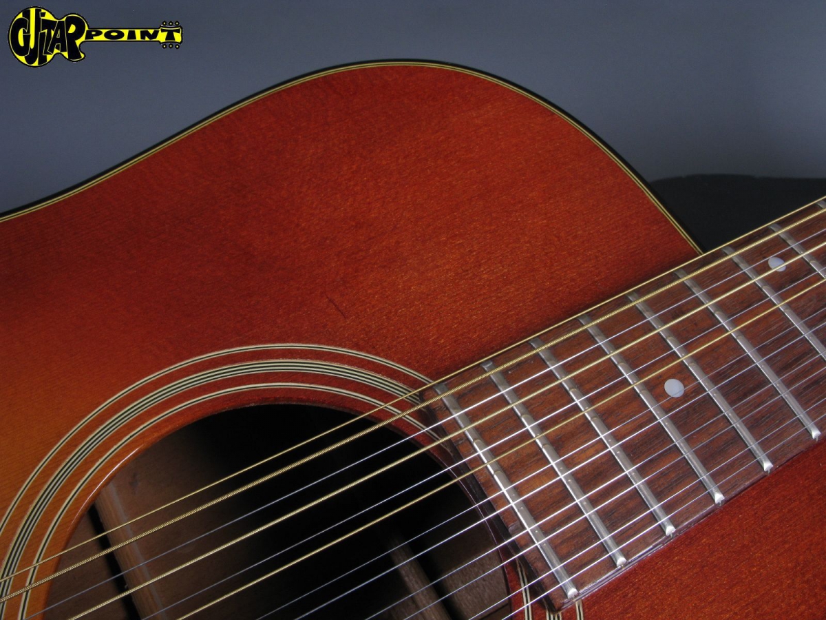 1972 Gibson B-45 12-string – Sunburst – GuitarPoint