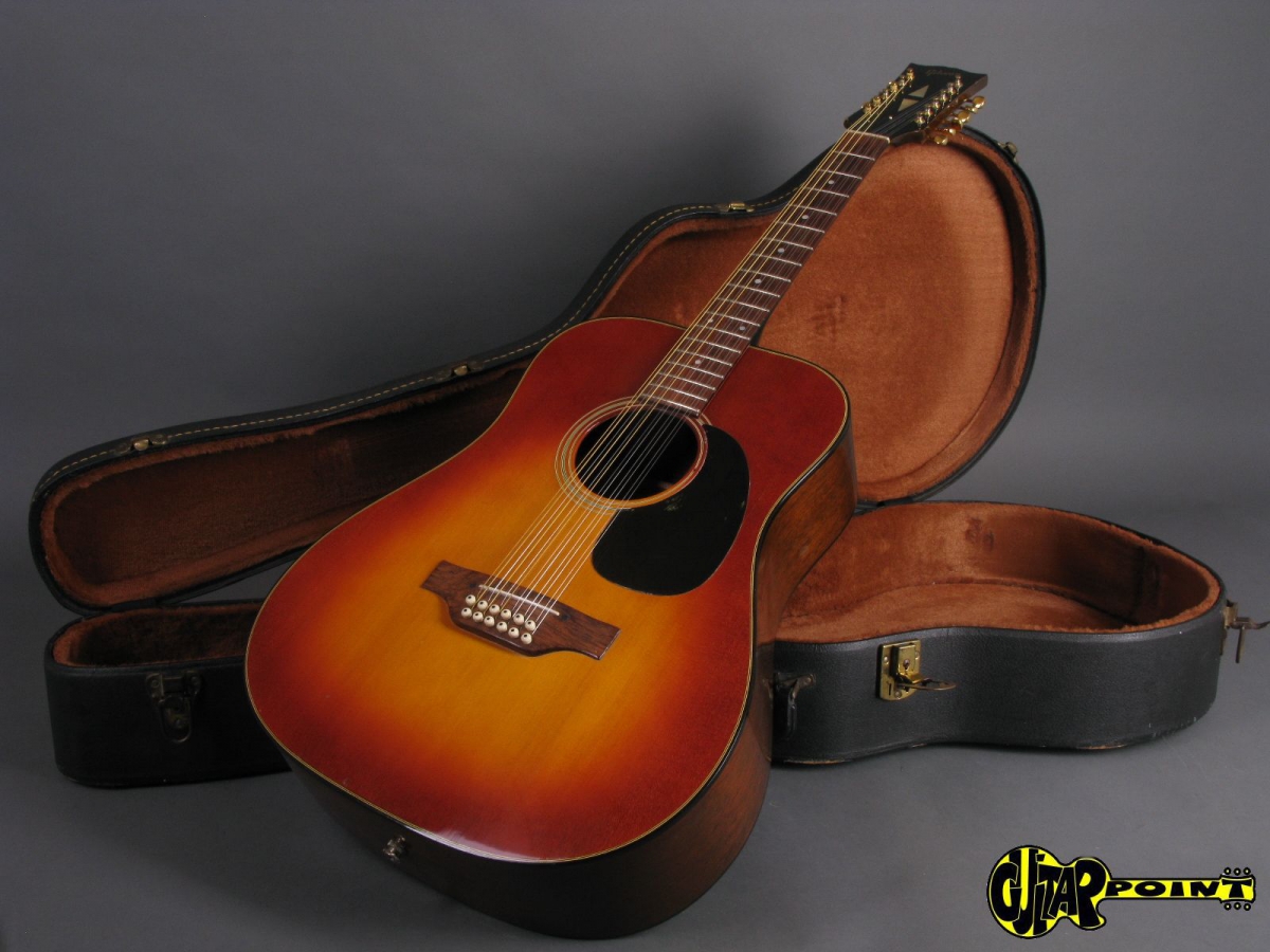 1972 Gibson B-45 12-string – Sunburst – GuitarPoint