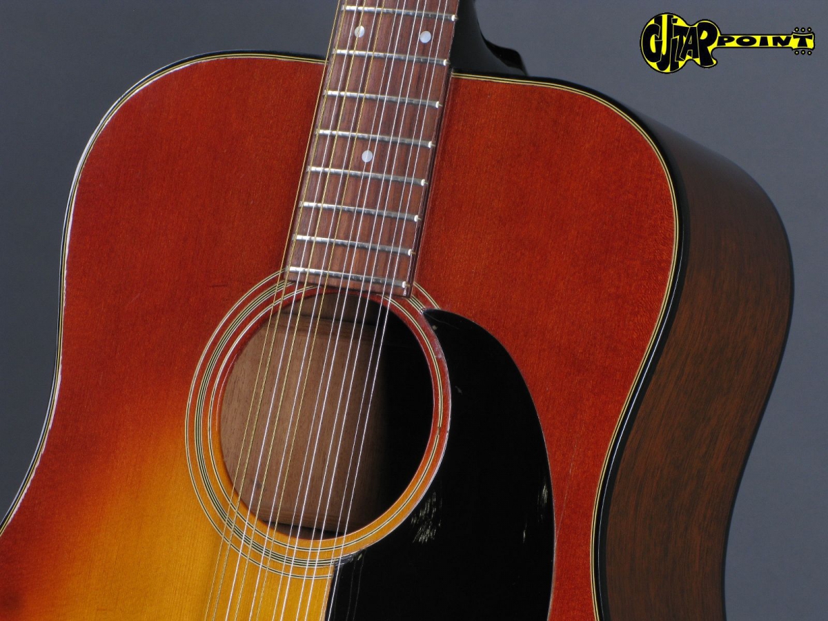 1972 Gibson B-45 12-string – Sunburst – GuitarPoint