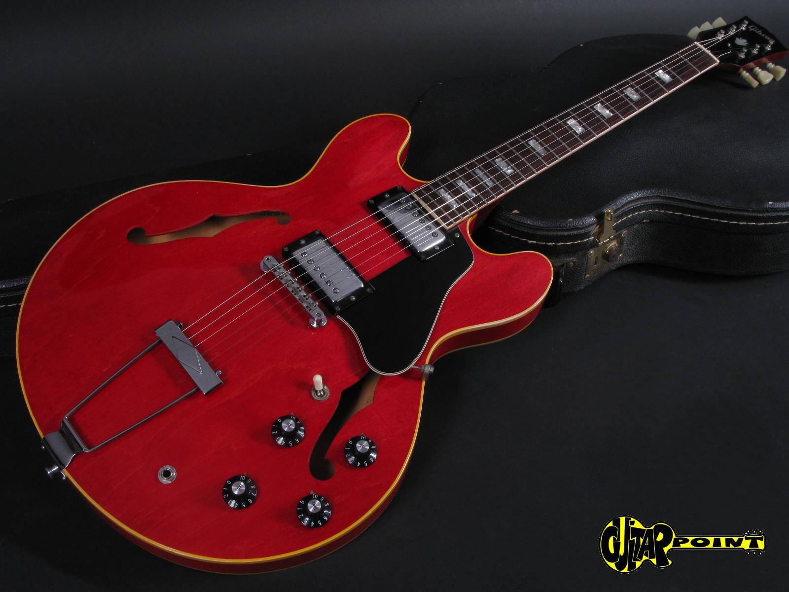 1972 Gibson Es 335 Cherry Guitarpoint