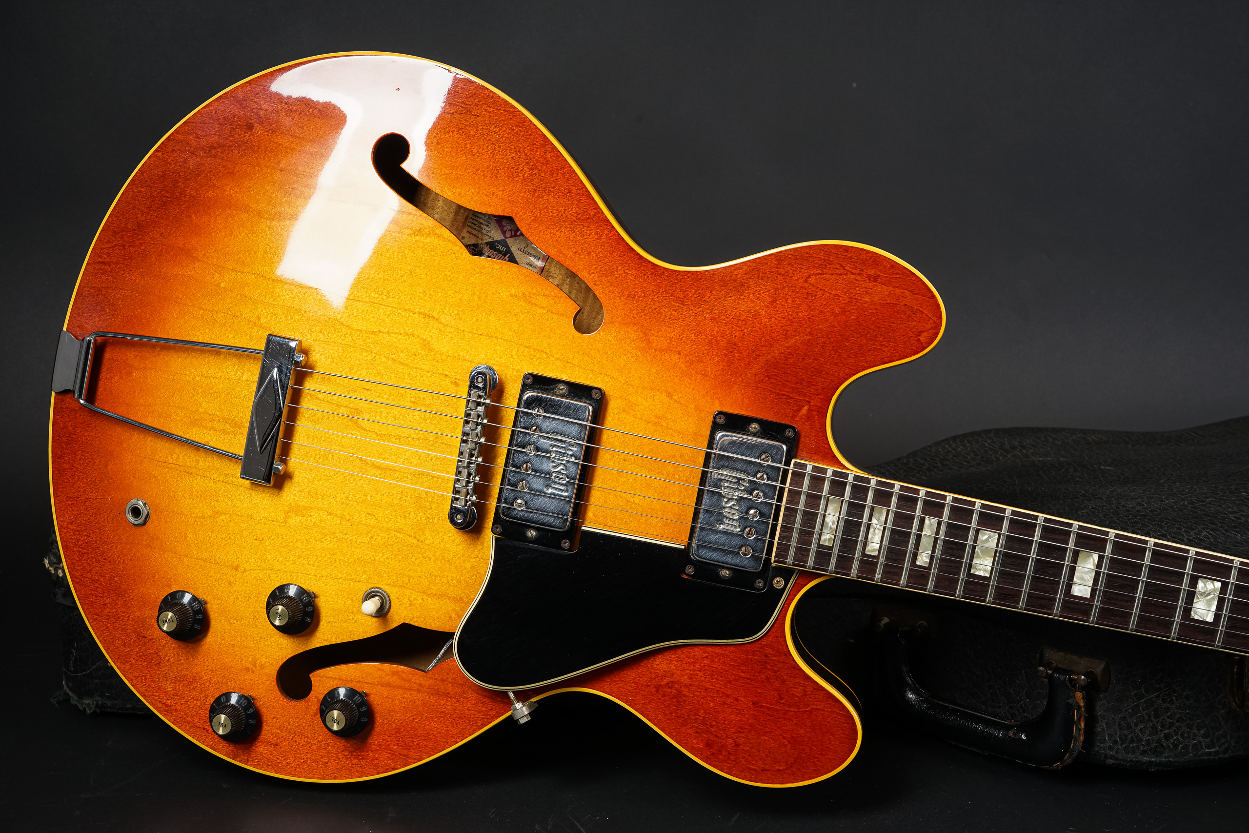 1972 Gibson ES-335 TD - Iced Tea Burst - GuitarPoint
