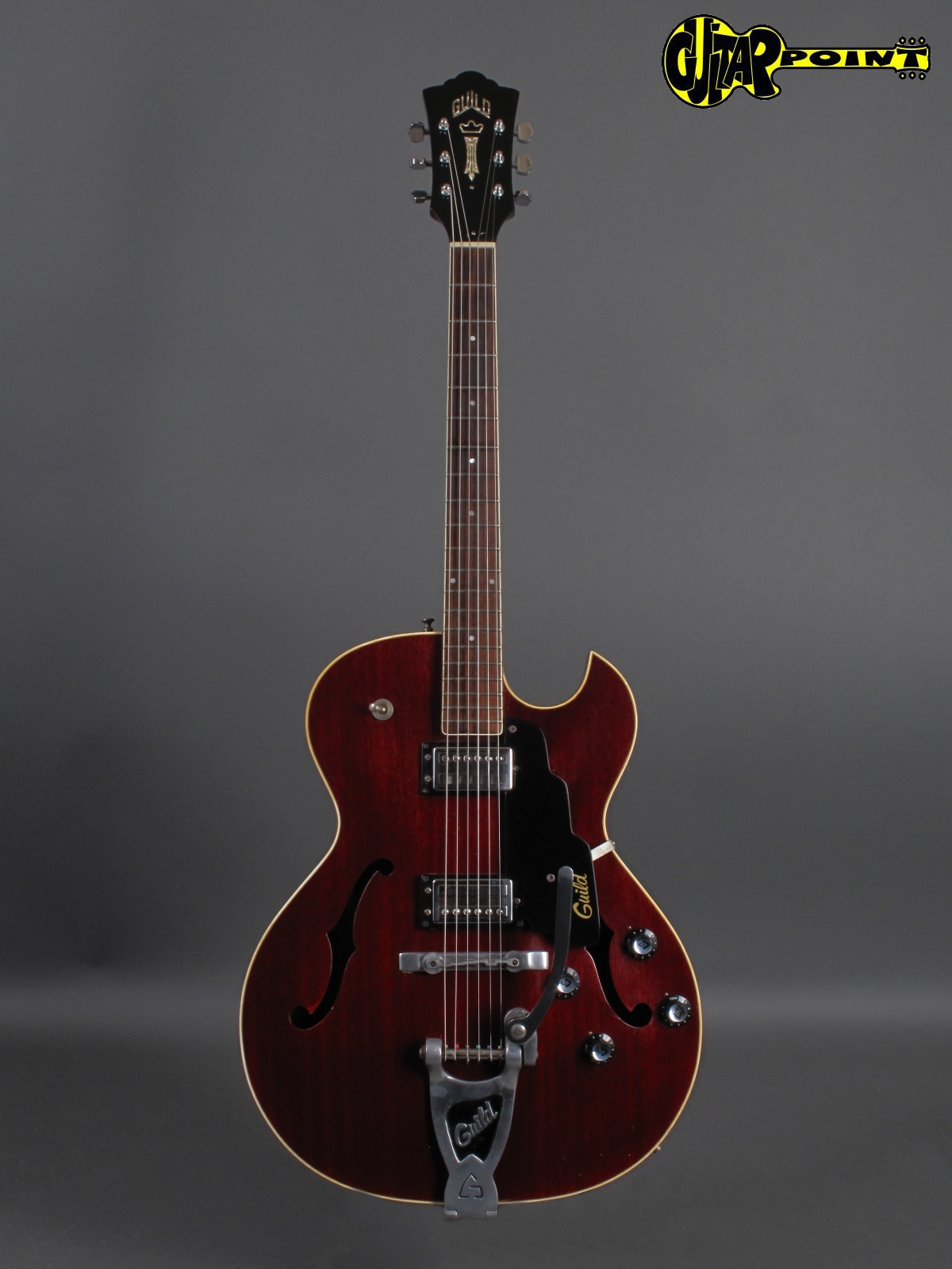 1972 Guild Starfire III – Cherry – GuitarPoint