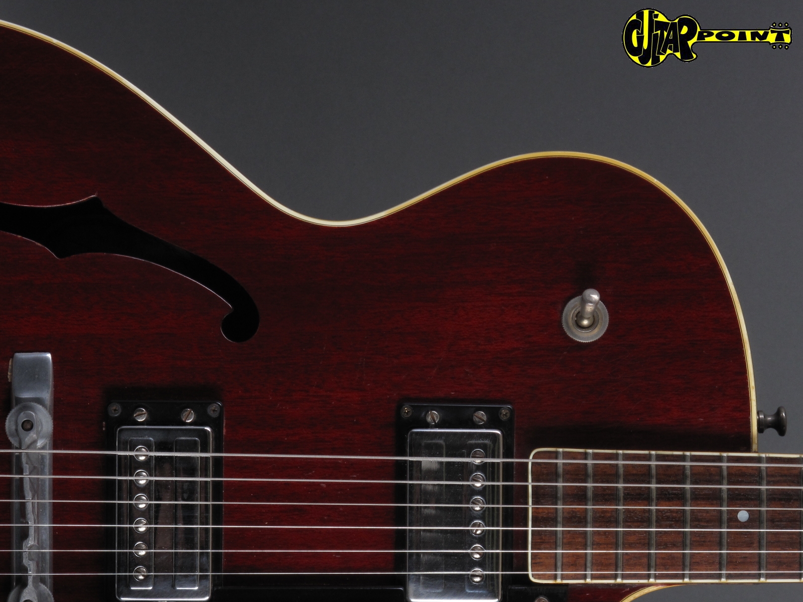 1972 Guild Starfire III – Cherry – GuitarPoint