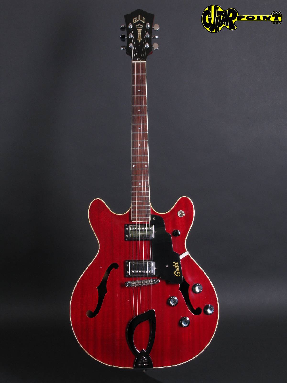 1972 Guild Starfire IV – Cherry – GuitarPoint
