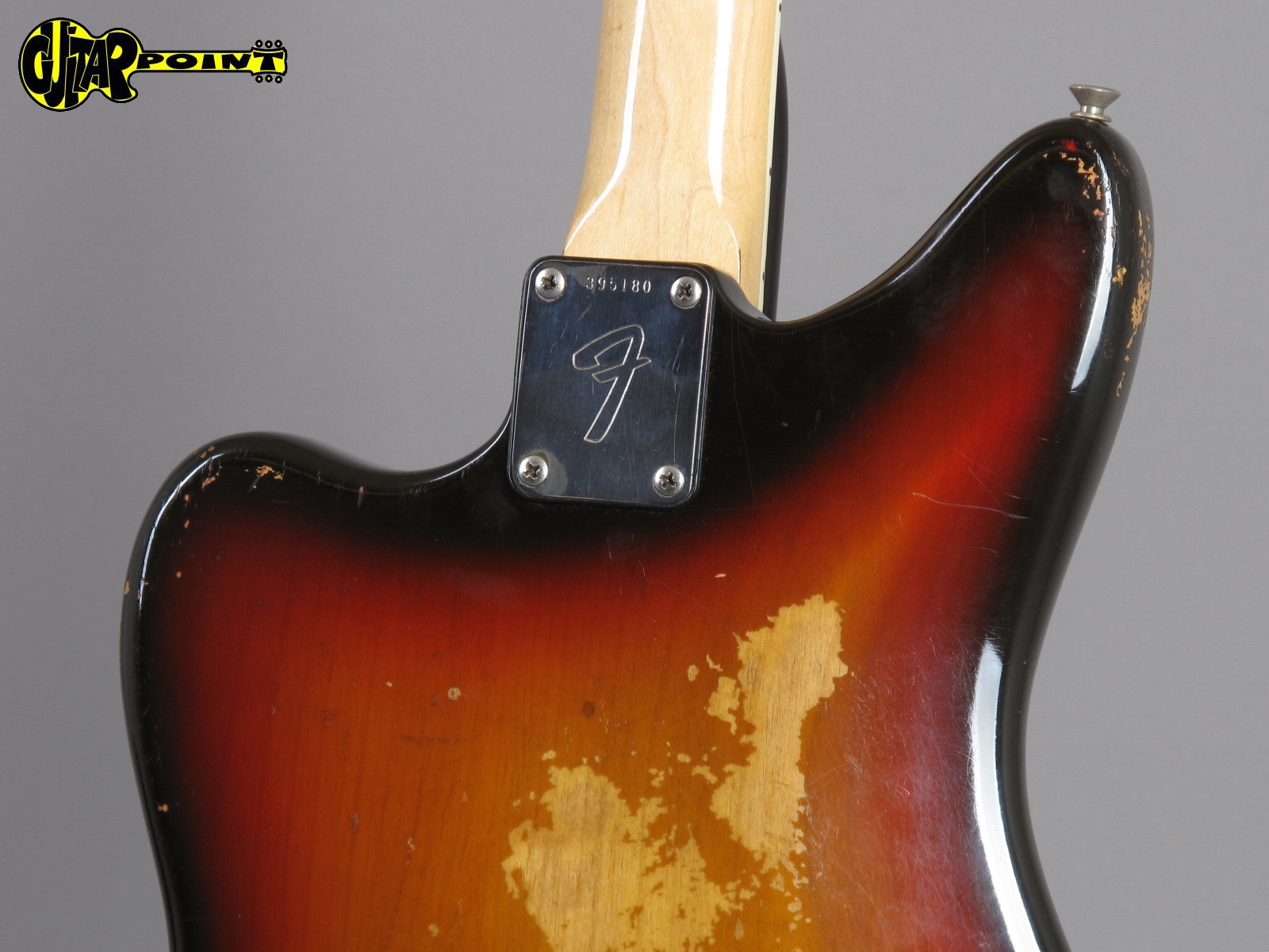 1973 Fender Jaguar – 3-tone Sunburst – GuitarPoint