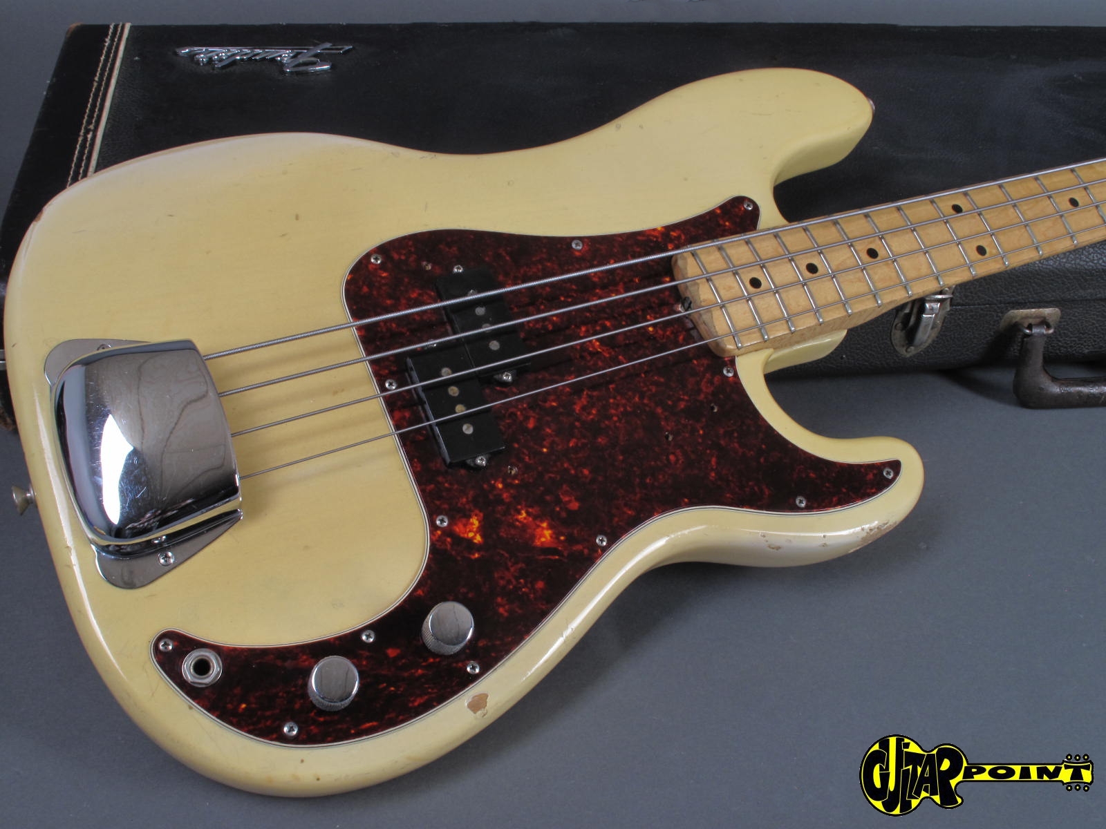 Fender Precision Bass Blond White Ash Guitarpoint