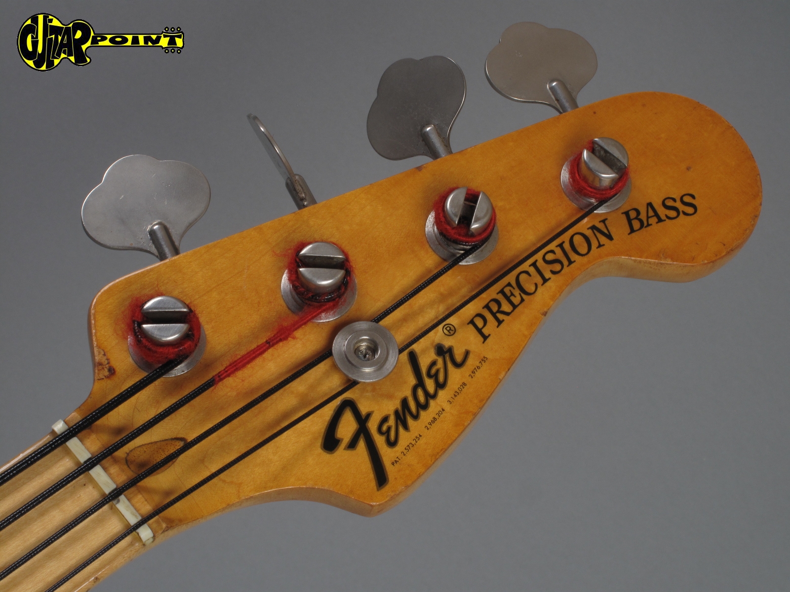 1973 Fender Precision Bass – Olympic White …lightweight