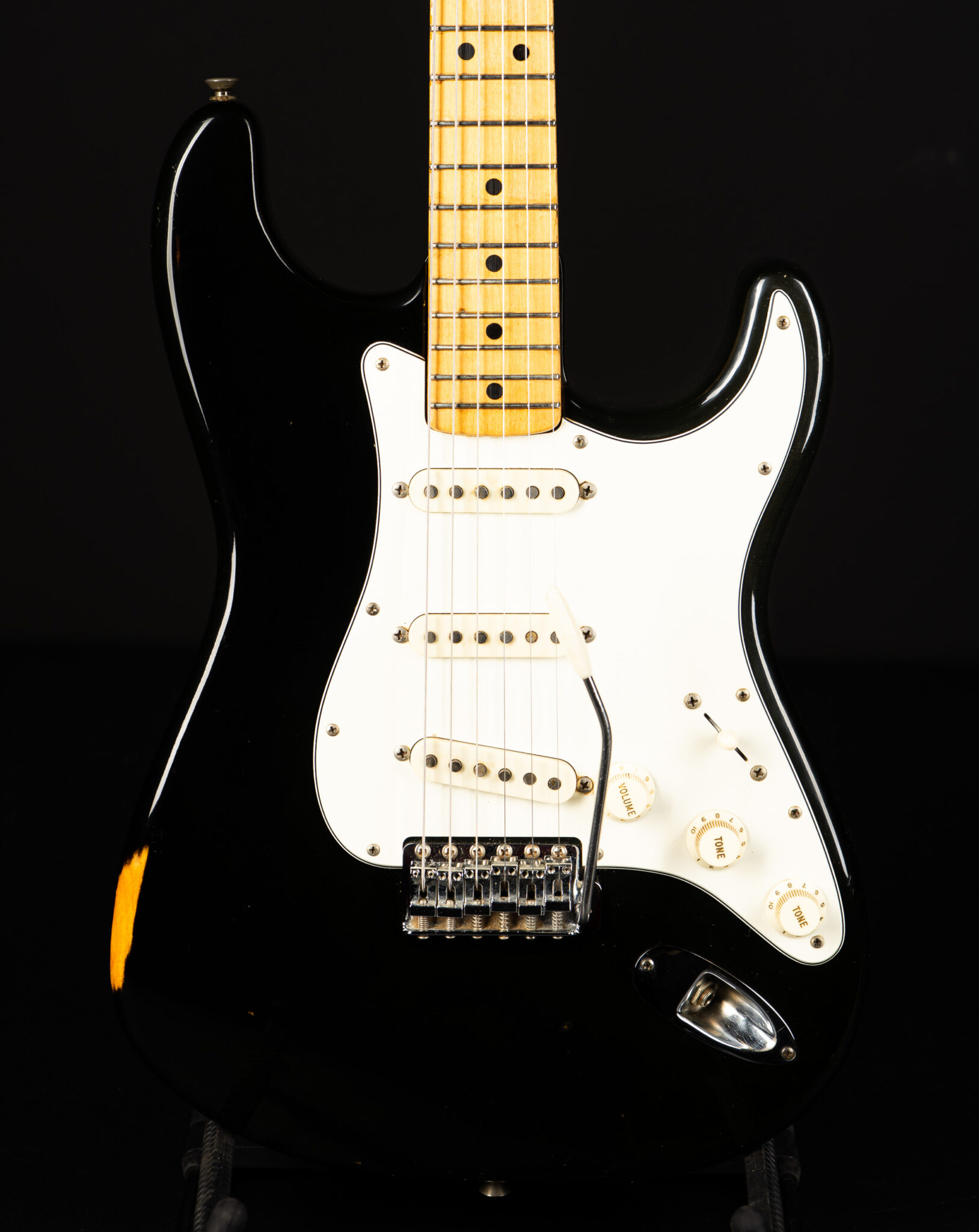 1973 Fender Stratocaster – Black – GuitarPoint