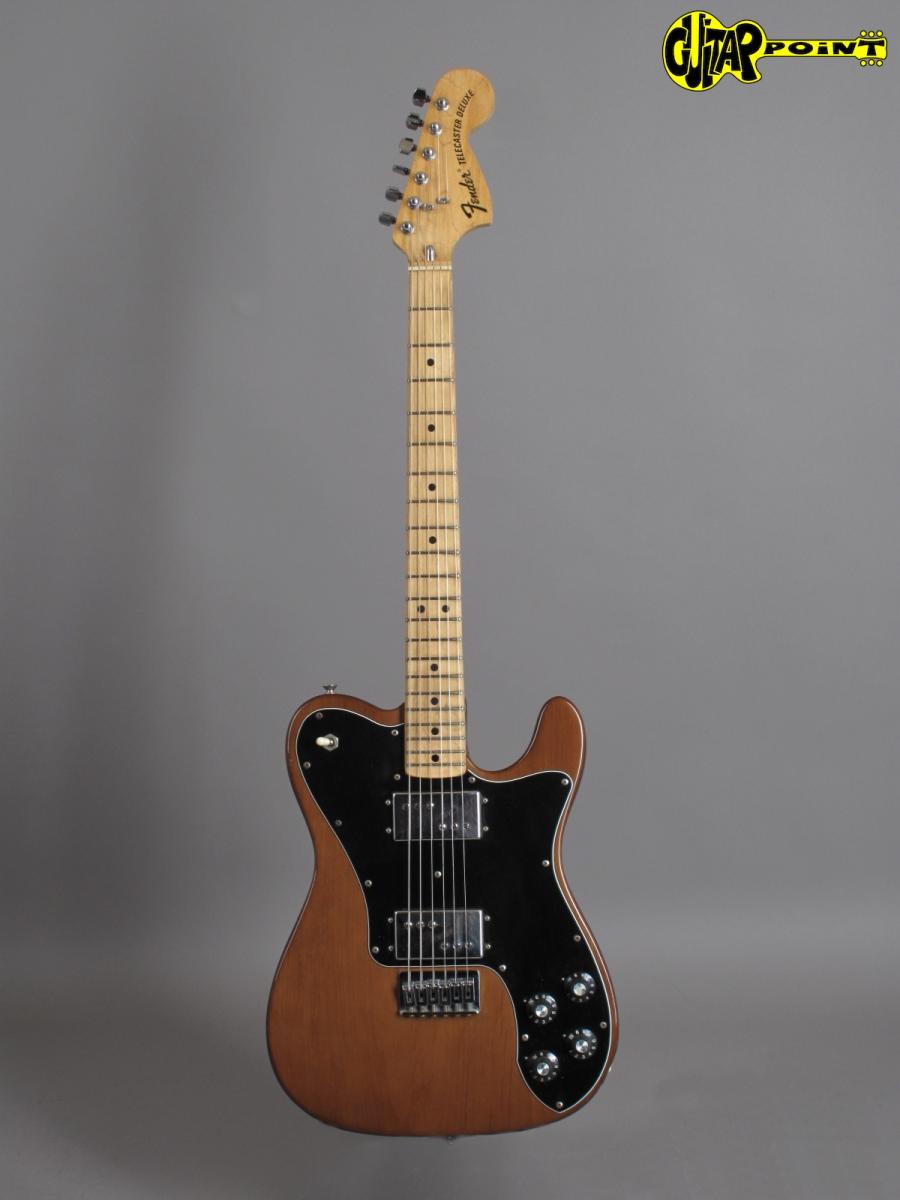 1973 Fender Telecaster DeLuxe – Mocca – GuitarPoint