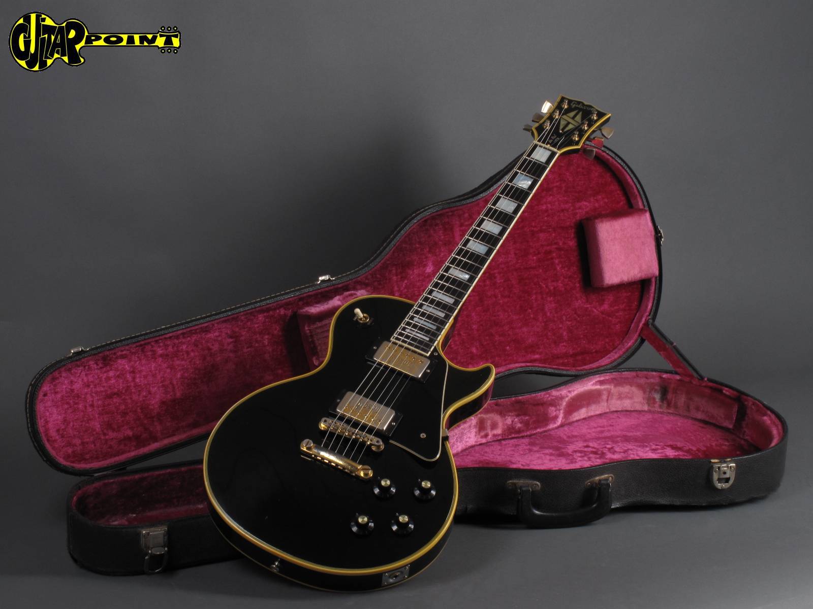 1973 Gibson Les Paul Custom – Ebony – 4,38Kg ! – GuitarPoint