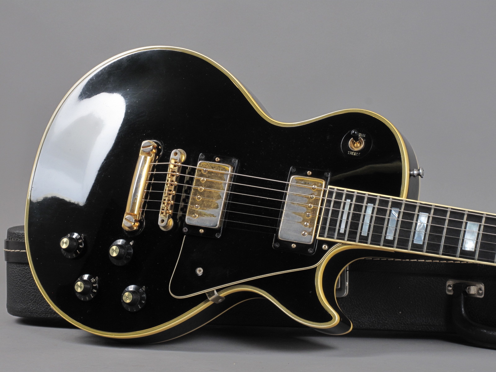 1973 Gibson Les Paul Custom – Ebony – GuitarPoint