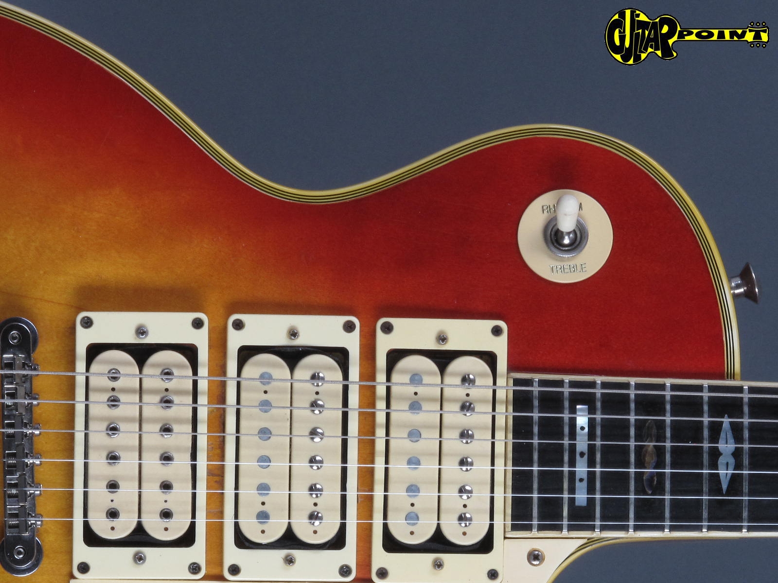 1973 Gibson Les Paul Custom – Sunburst …like Kiss ! – GuitarPoint