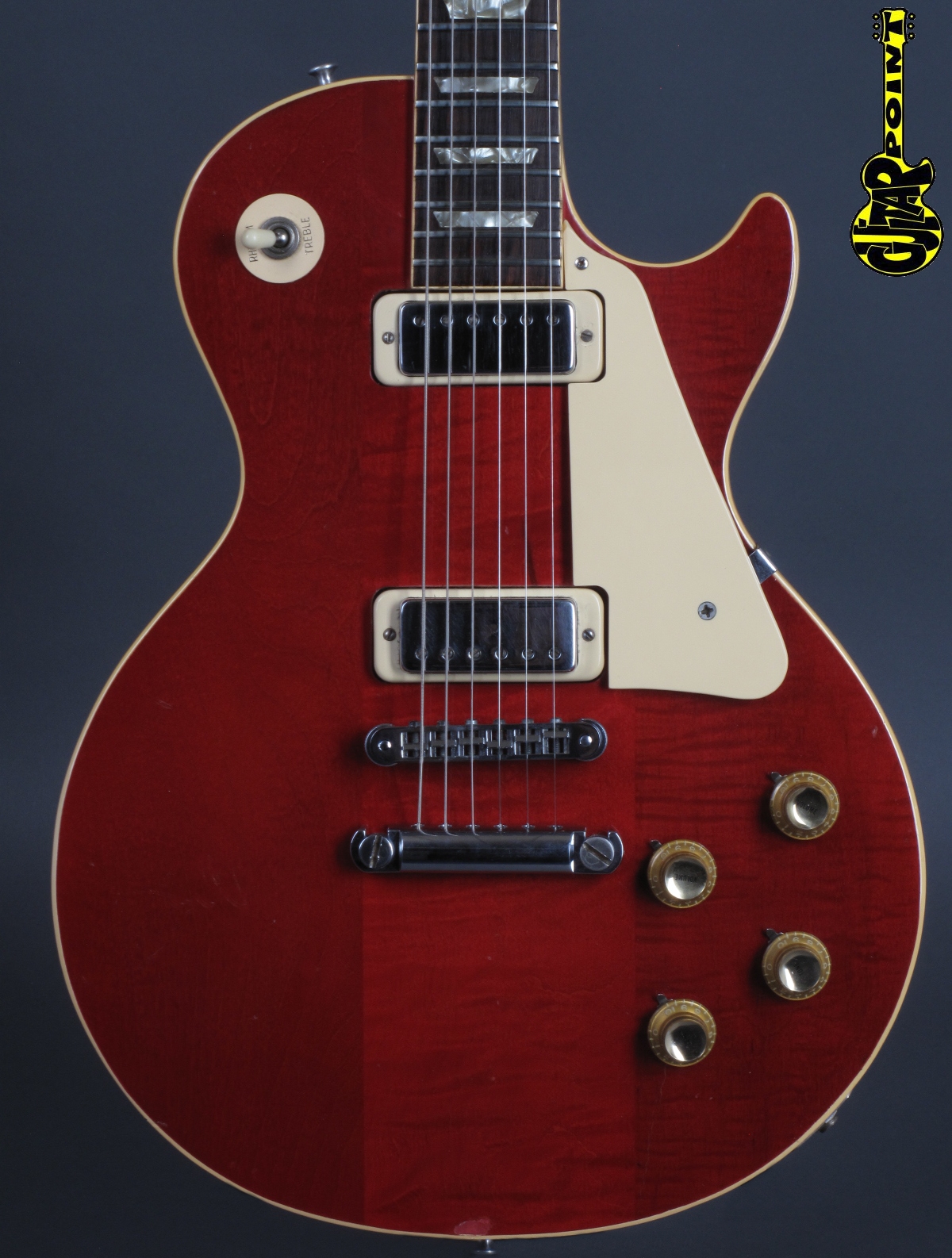 1973 Gibson Les Paul Deluxe – Cherry …rare color + flames
