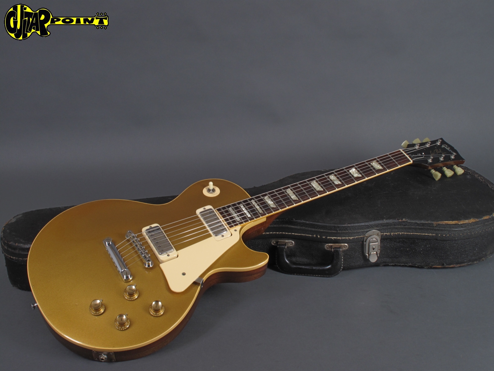 1973 Gibson Les Paul Deluxe – Goldtop – GuitarPoint