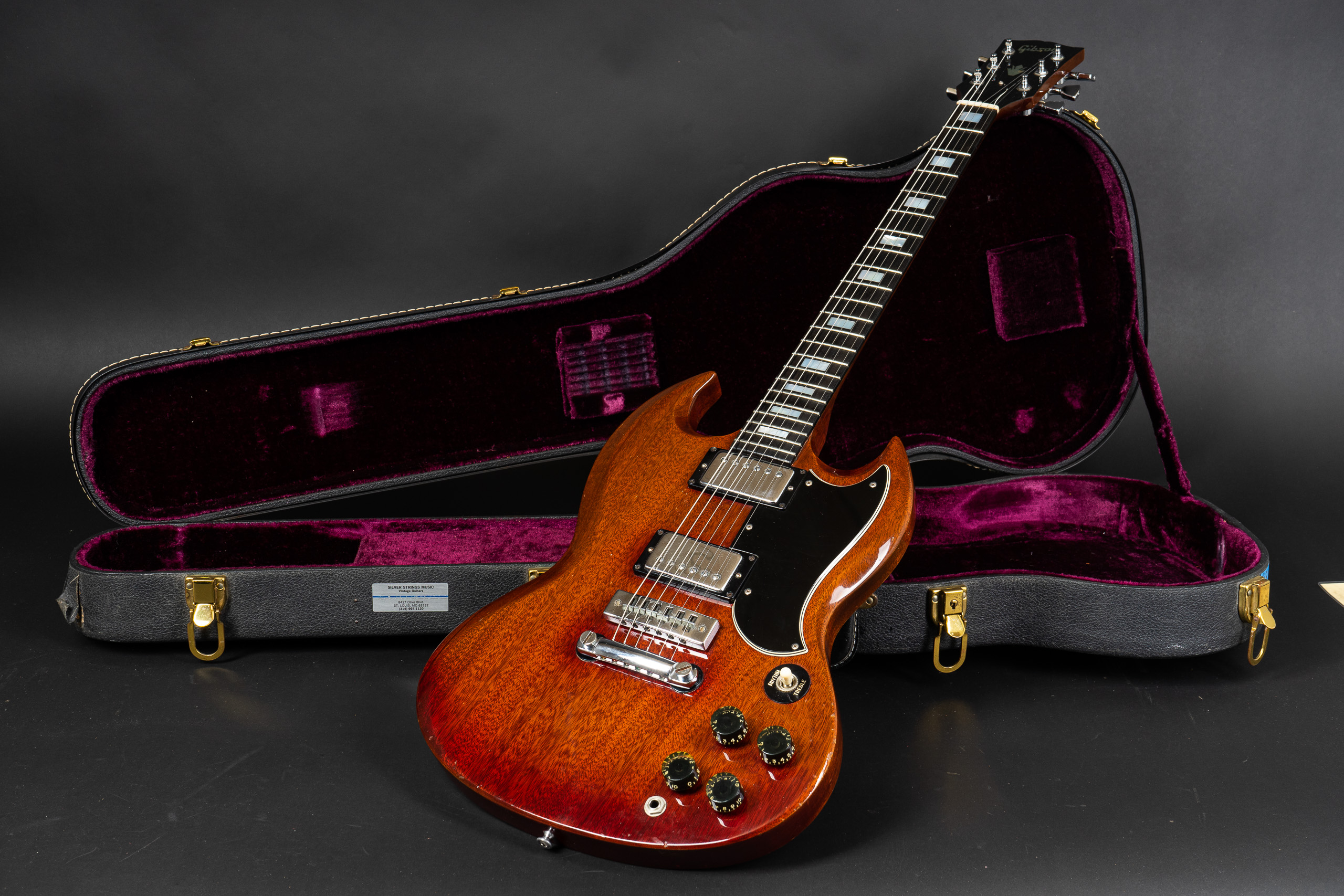 1973 Gibson SG Standard - Cherry clean and only 3,09Kg