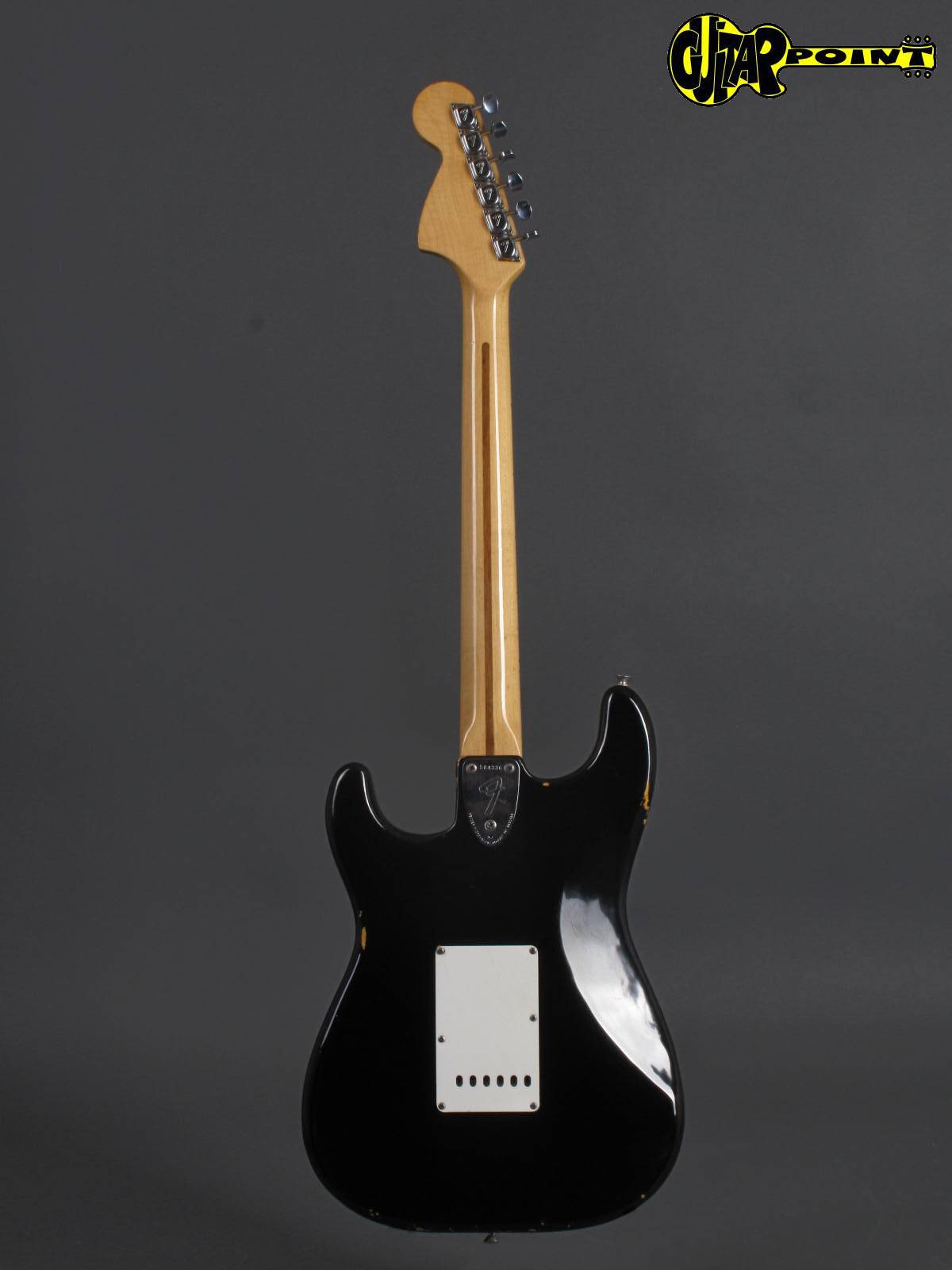 Fender Stratocaster ブラック 2007 Fender USA Made Stratocaster Deluxe Electric Guitar