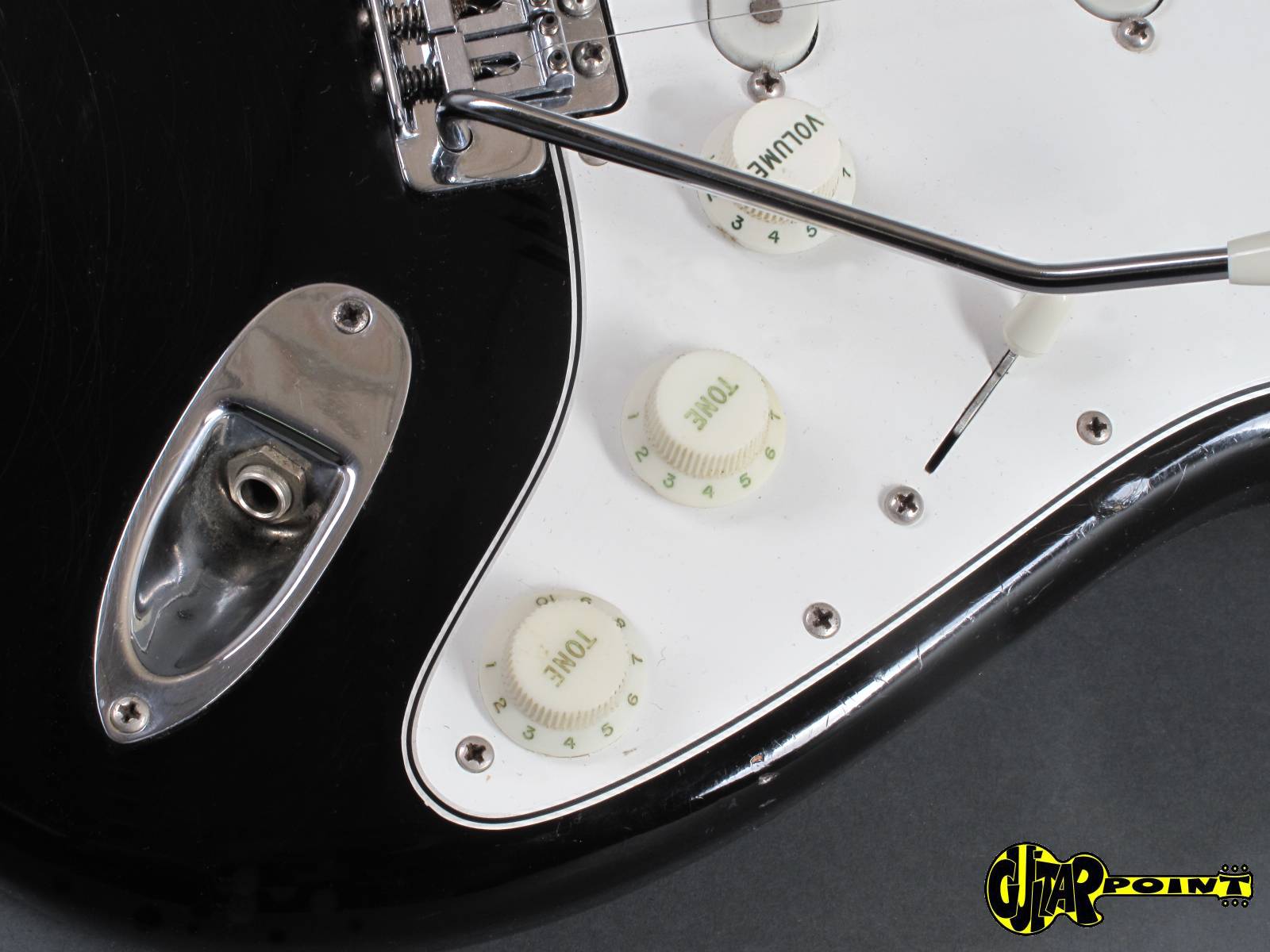 1974 Fender Stratocaster – Black – GuitarPoint