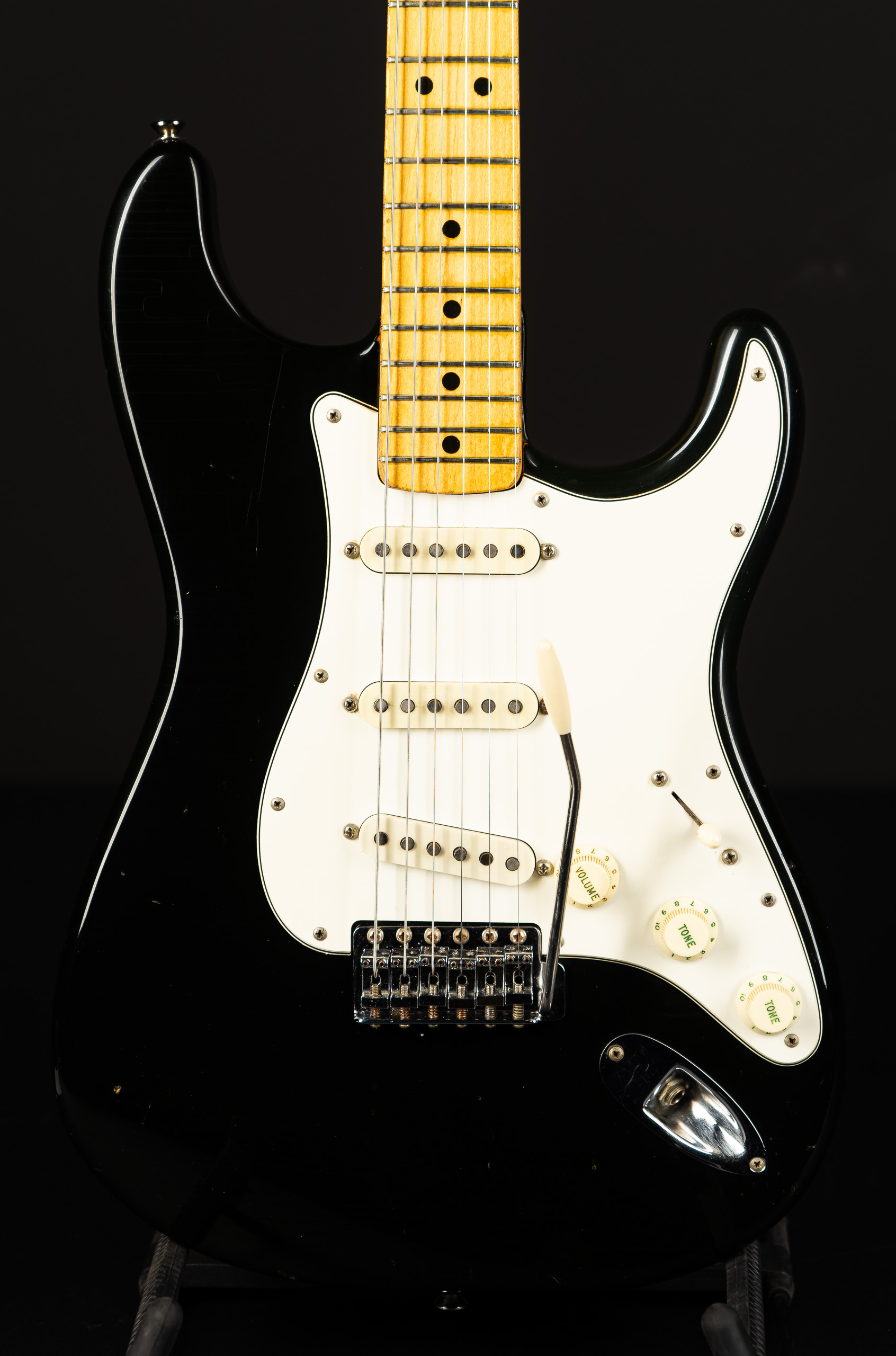 1974 Fender Stratocaster – Black – GuitarPoint
