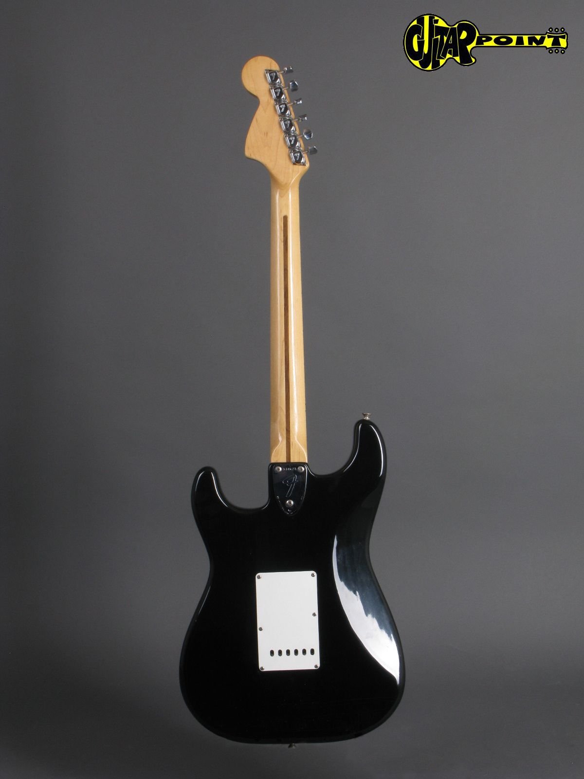 1974 Fender Stratocaster – Black “Blacky” – GuitarPoint