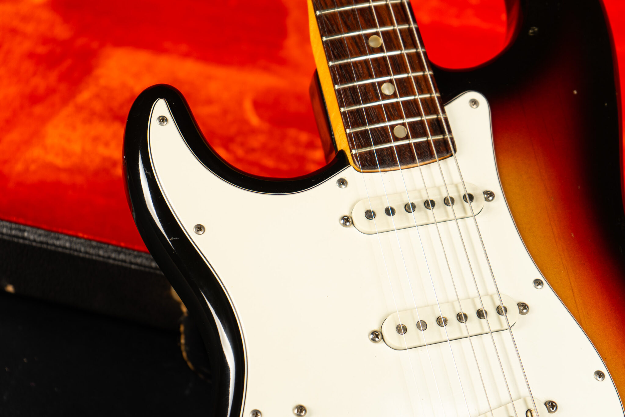 1974 Fender Stratocaster Hardtail Lefthand – Sunburst