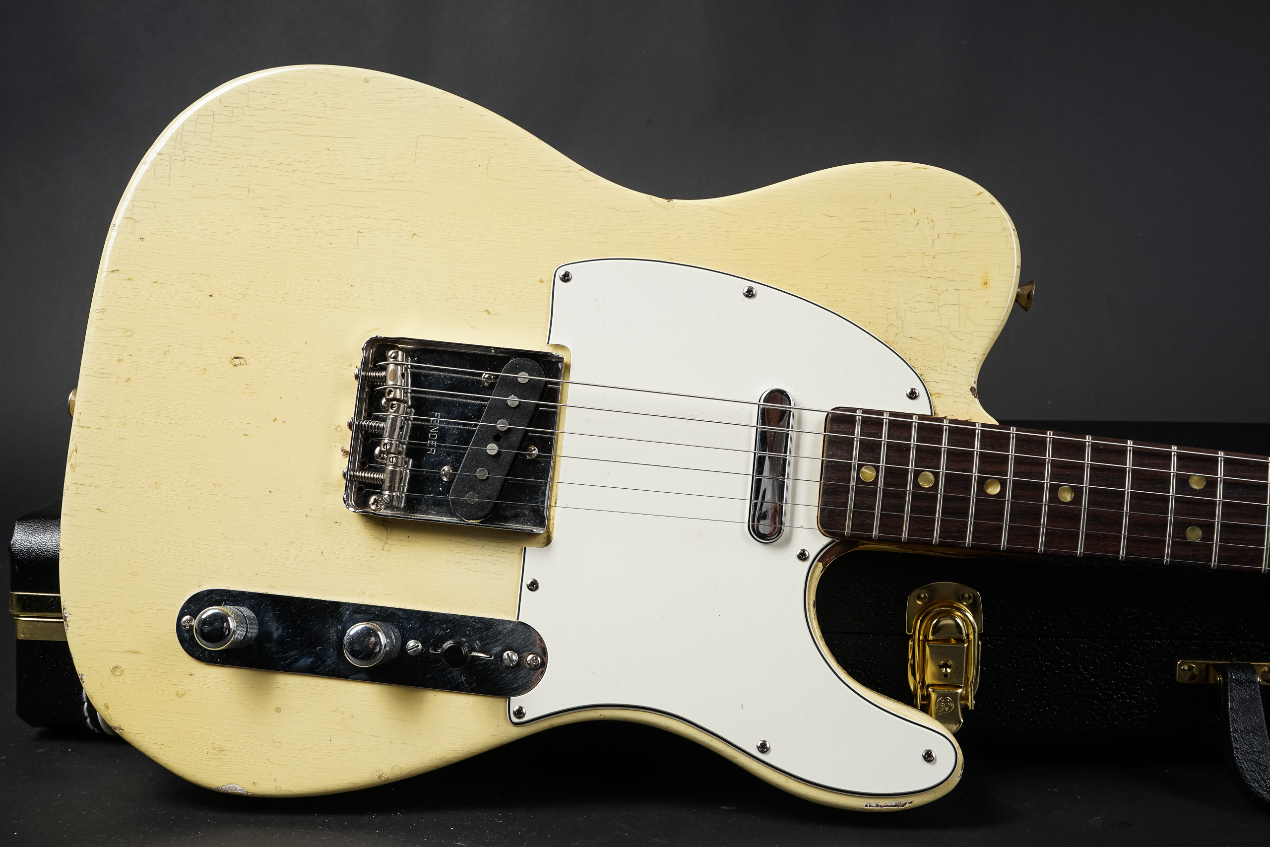 1973 Fender Telecaster - White Refin - GuitarPoint