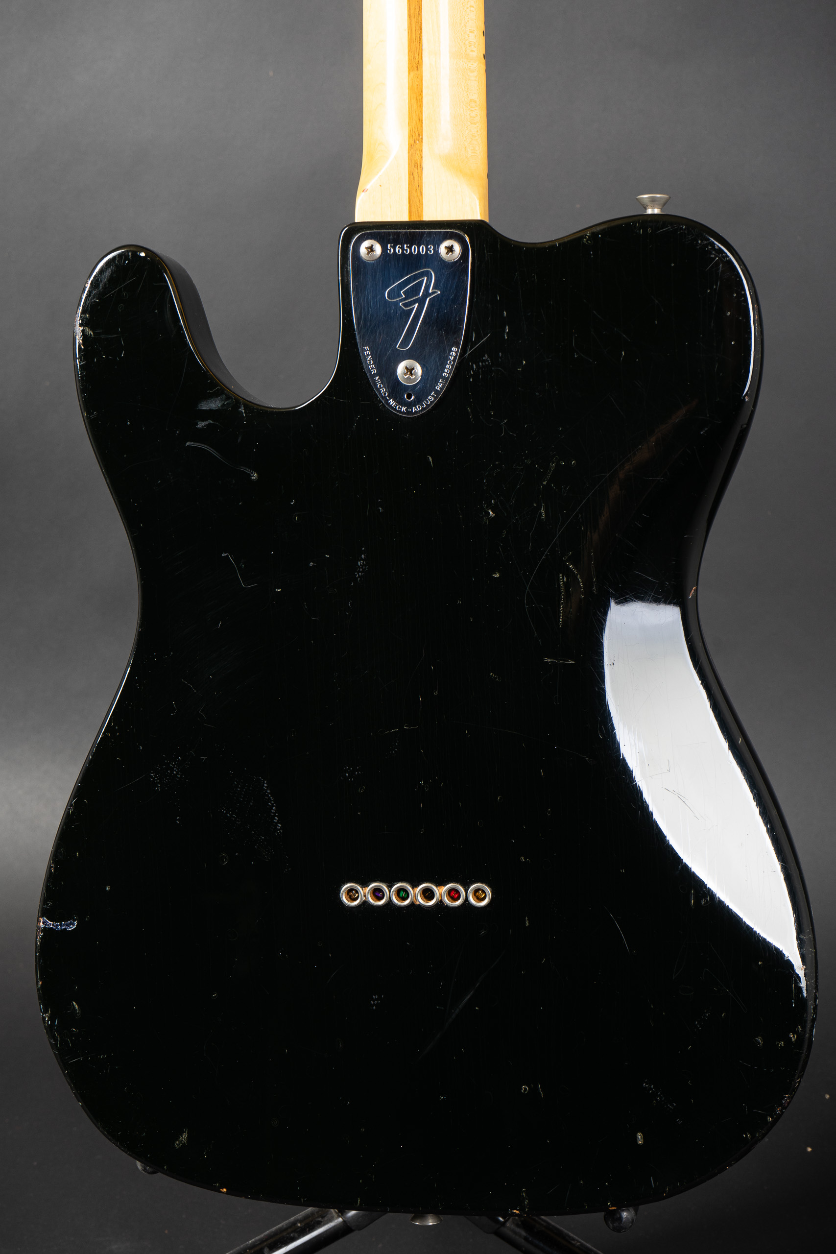1974 Fender Telecaster Deluxe - Black - GuitarPoint