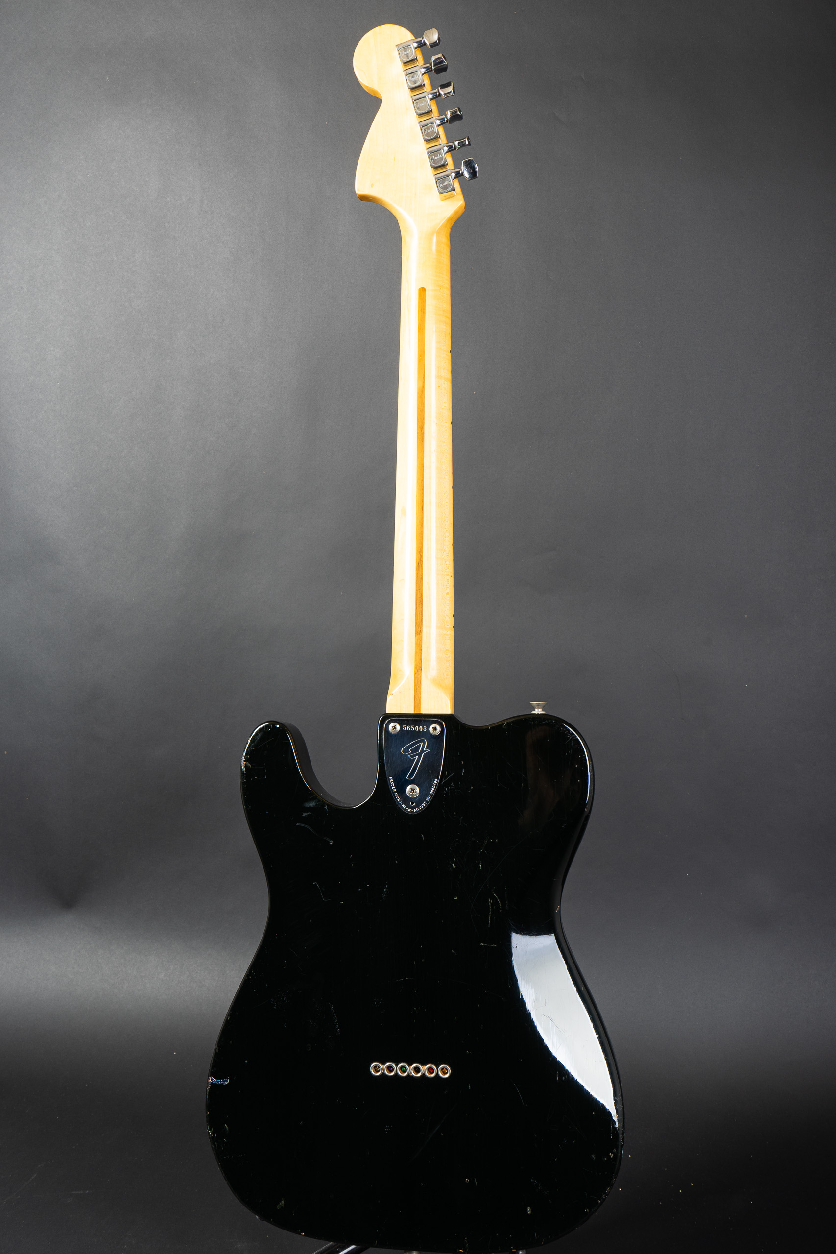 1974 Fender Telecaster Deluxe - Black - GuitarPoint