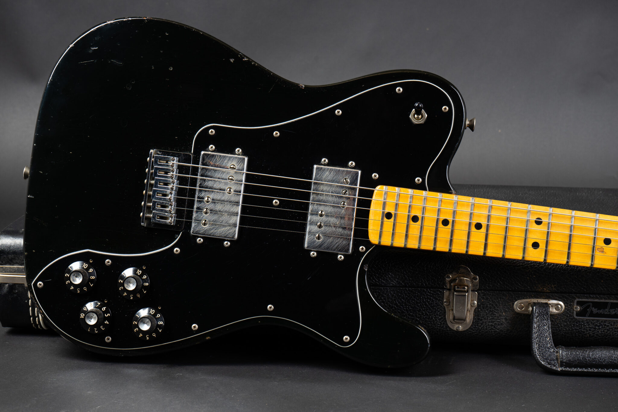 fender telecaster deluxe black