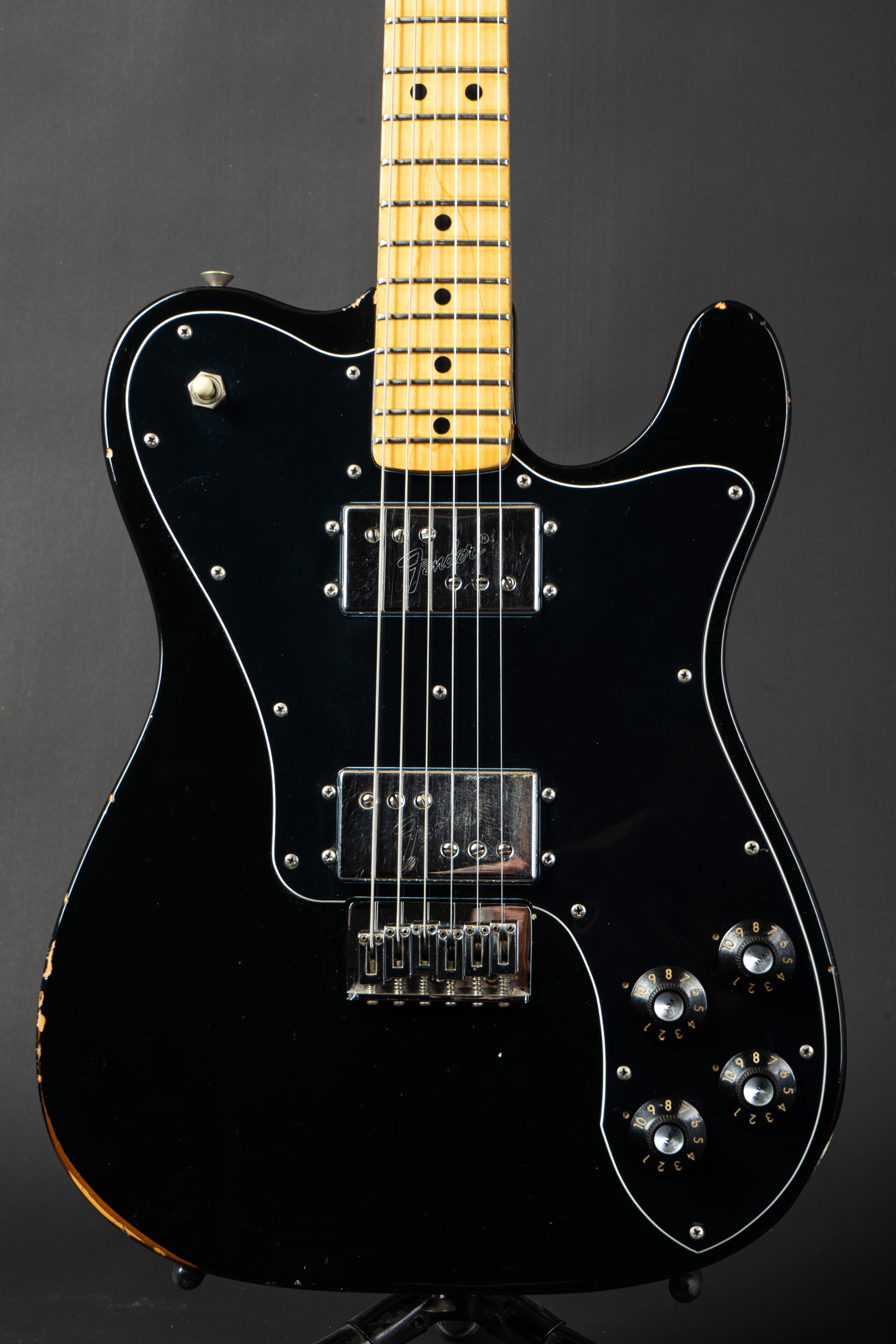 1974 Fender Telecaster Deluxe – Black – GuitarPoint