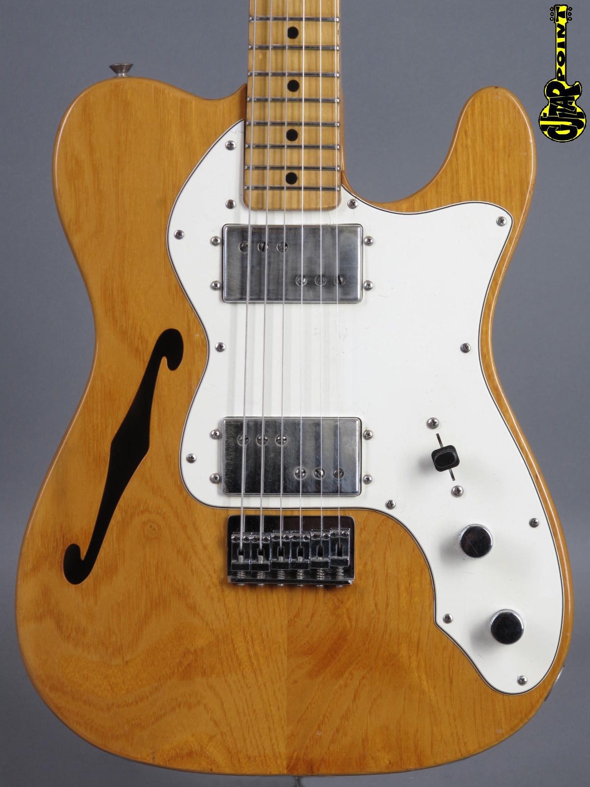 Fender Telecaster Thinline Solid Body Electric Guitar (1974)