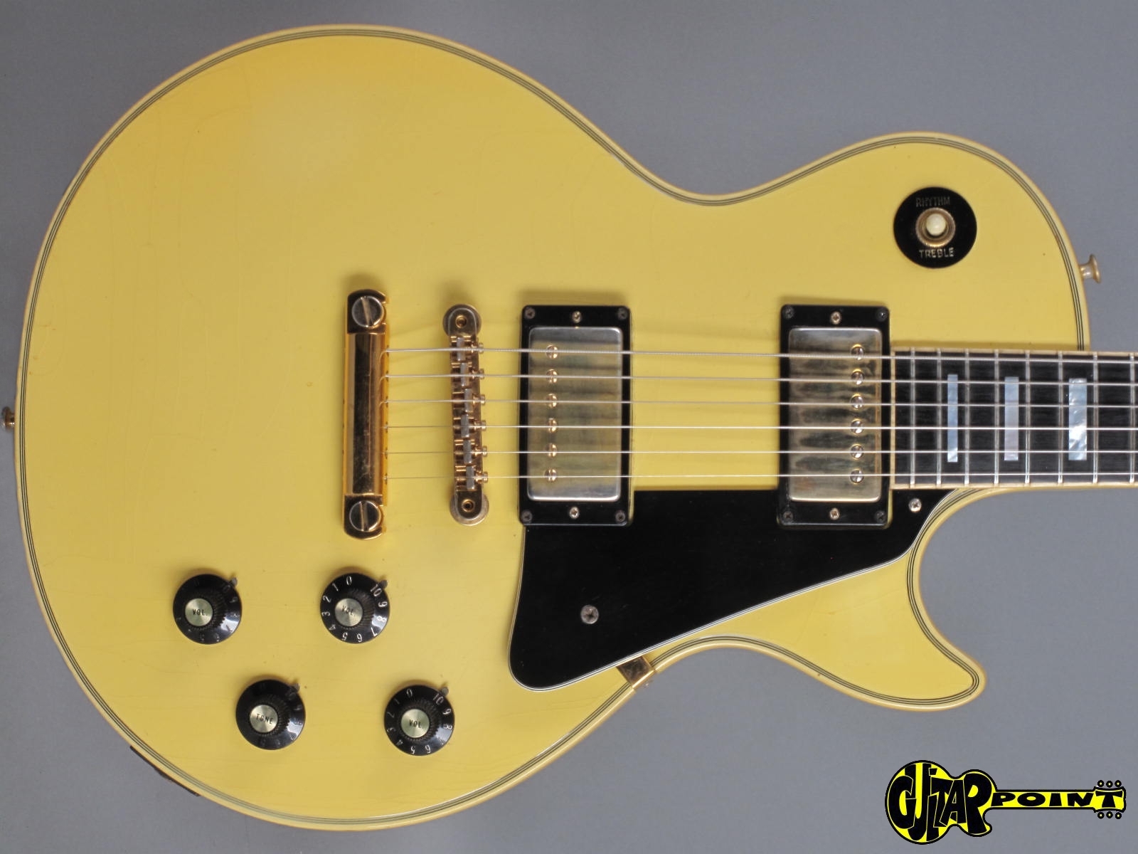 1974 Gibson Les Paul Custom 20th Anniversary White Guitarpoint