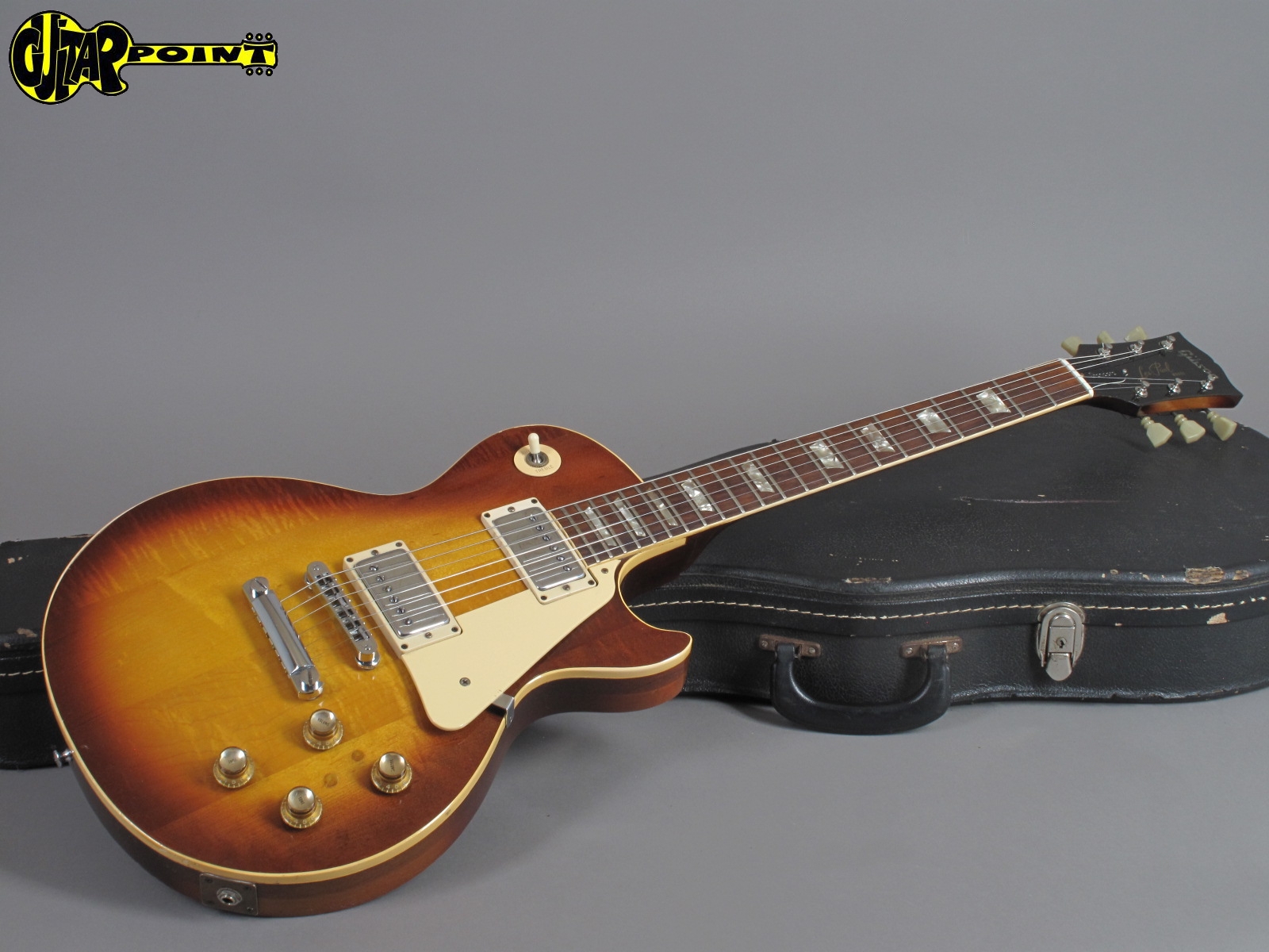 1974 Gibson Les Paul Standard – Sunburst “figured top” – GuitarPoint