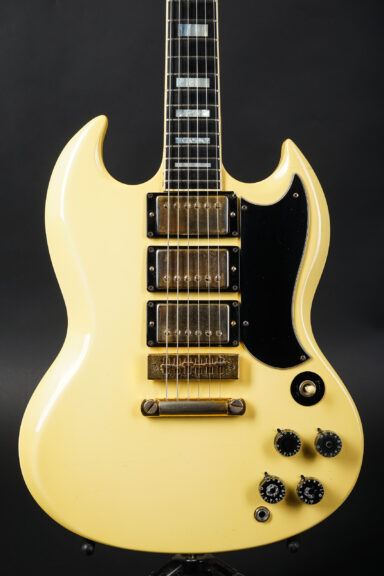 1974 Gibson SG Custom - White w/rare Artist case!