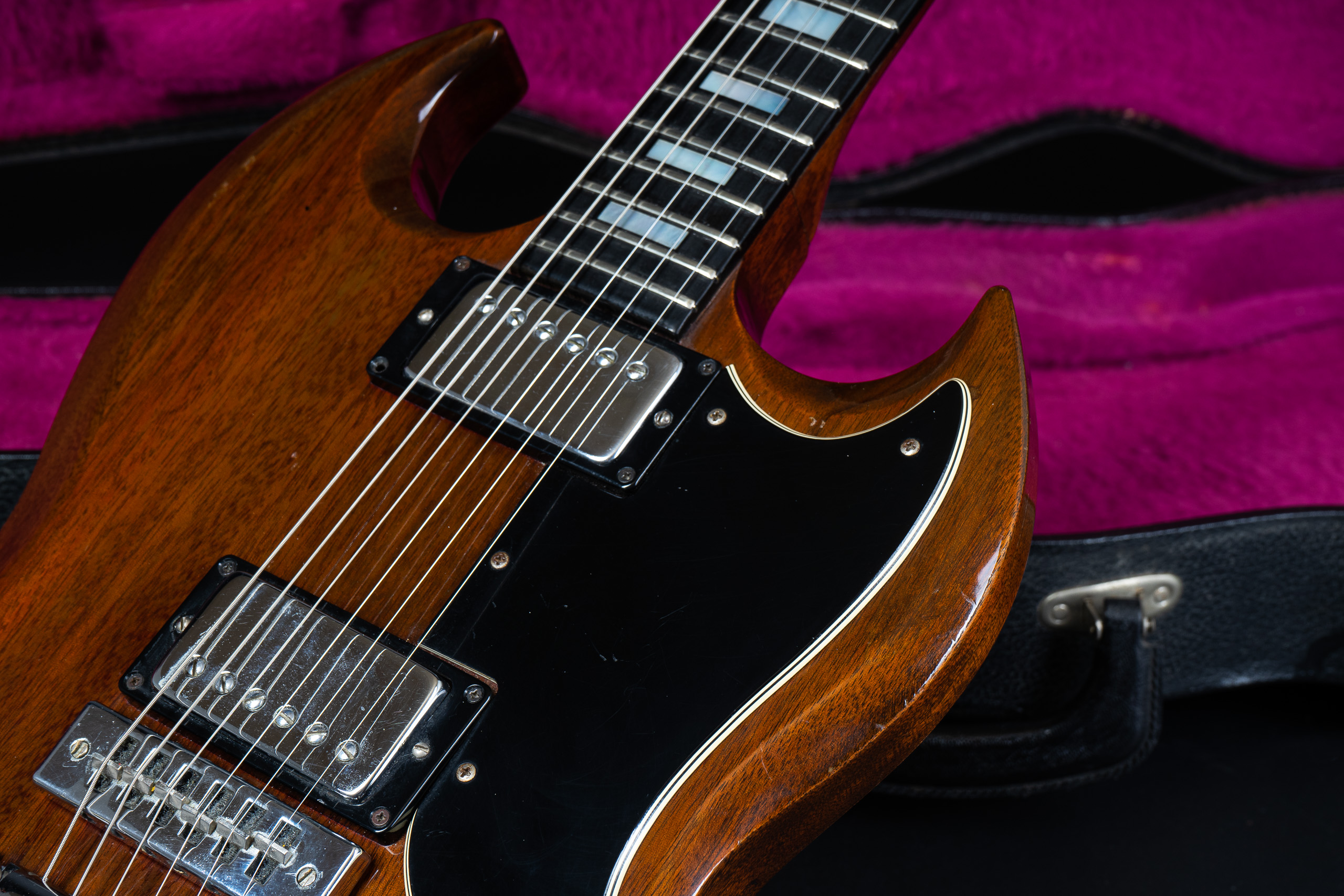 1974 Gibson SG Standard - Walnut - GuitarPoint