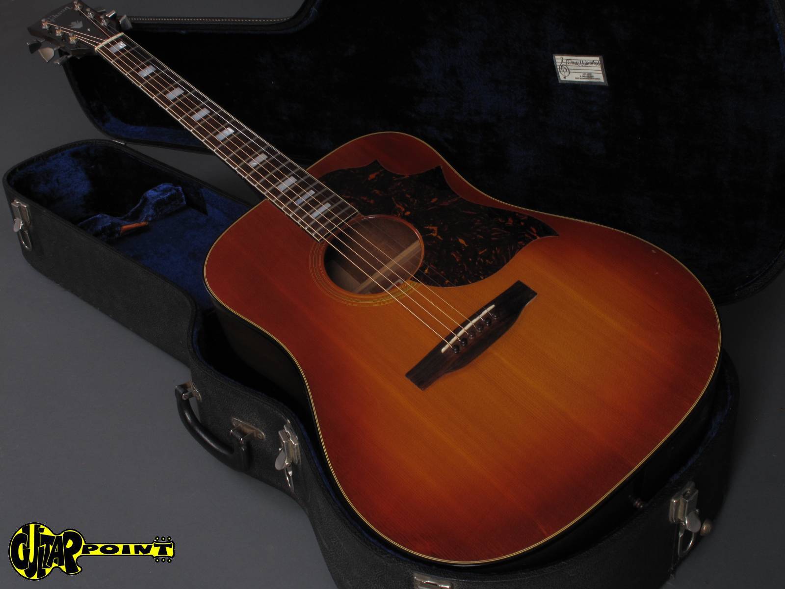 1974 Gibson SJ-Deluxe (Southern Jumbo) / Sunburst – GuitarPoint